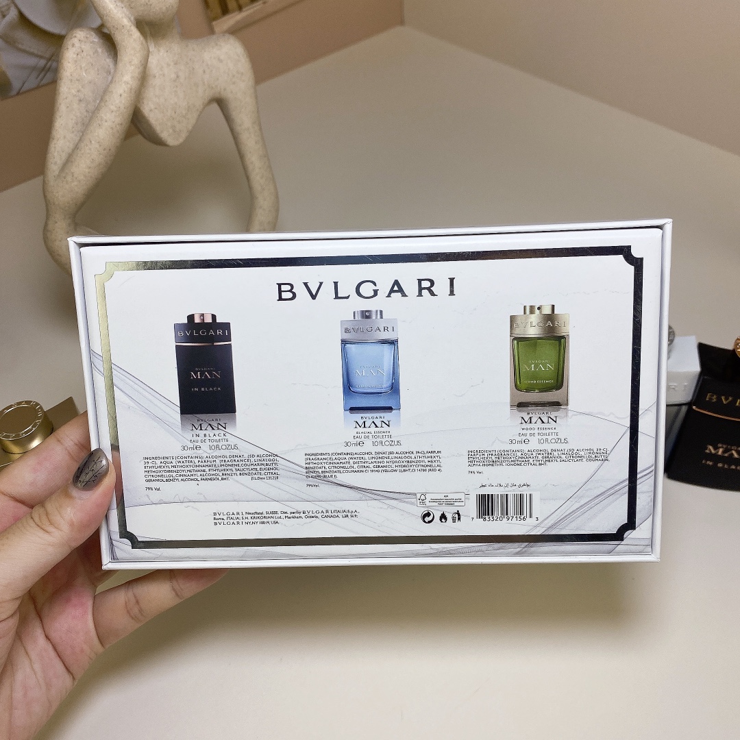 Bvlgari Men's Miniature Fragrance Set - 3 x 30ml Sprays 9 i1718593111 8326 3