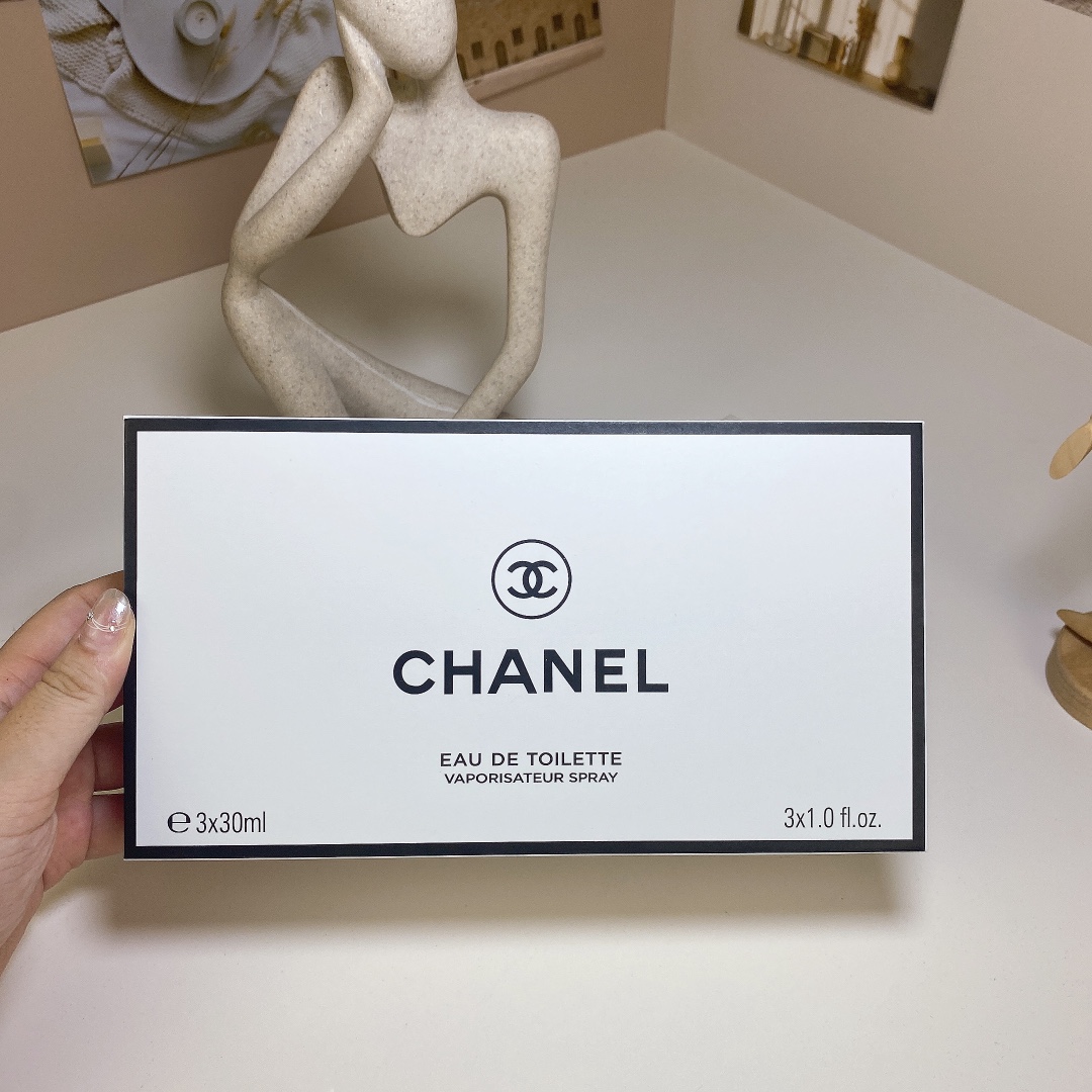 Chanel Chance Eau De Toilette Set, 3 x 30ml - Pink, Yellow, Green Scents 8 i1721031493 6175 2