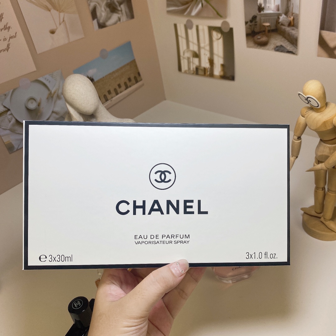 Chanel Chance Eau De Toilette Set, 3 x 30ml - Pink, Yellow, Green Scents 10 i1721031499 9209 0