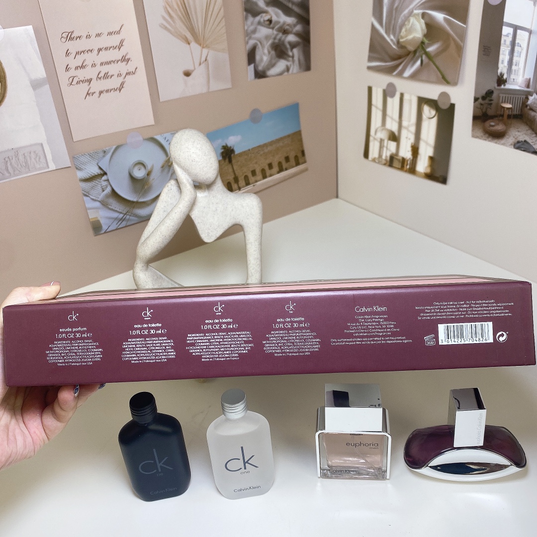 Calvin Klein Miniature Perfume Set (4 x 30ml) - CK One, CK Be, Euphoria, Eternity 9 i1721751962 5088 2
