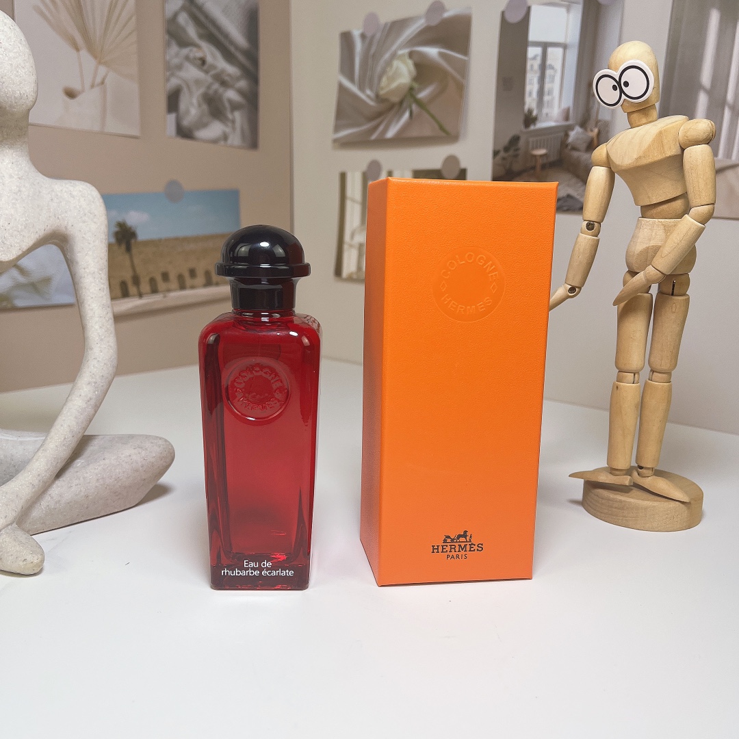 Hermes Eau de Rhubarbe Ecarlate 100ml - Unisex Fragrance with Fruity Notes 4 i1722150756 9585 5