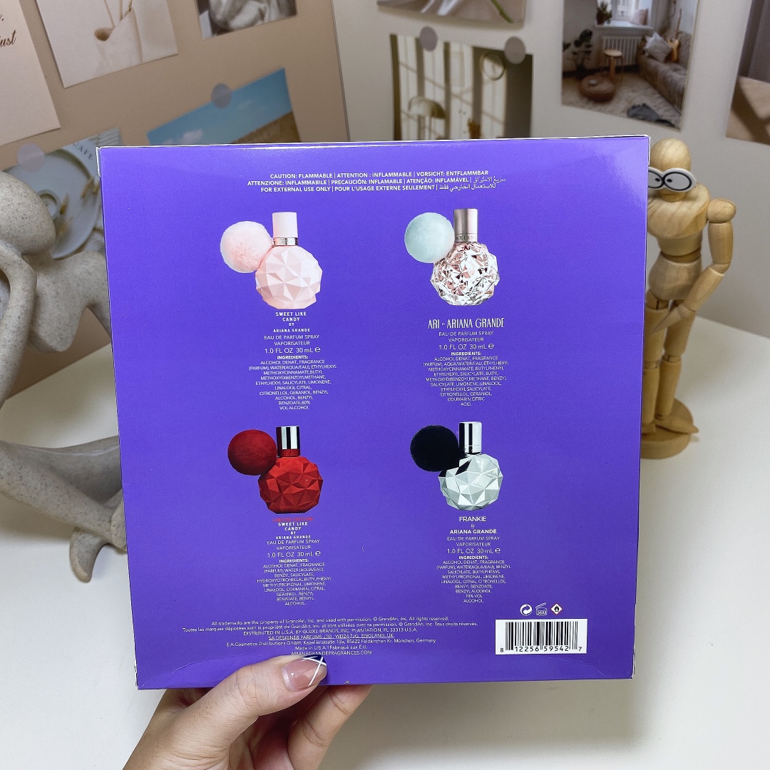 Luxury Perfume Set: Ms. Grand, Sweet Honey, Big Red, Silver Bottles - 图片 3