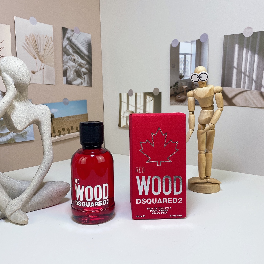 60! Dsquared2 Red Wood / Red Heart Eau de Toilette para mujer 100ml Red Wood fue lanzado en 2019. ⚠️ La tapa tiene imán…