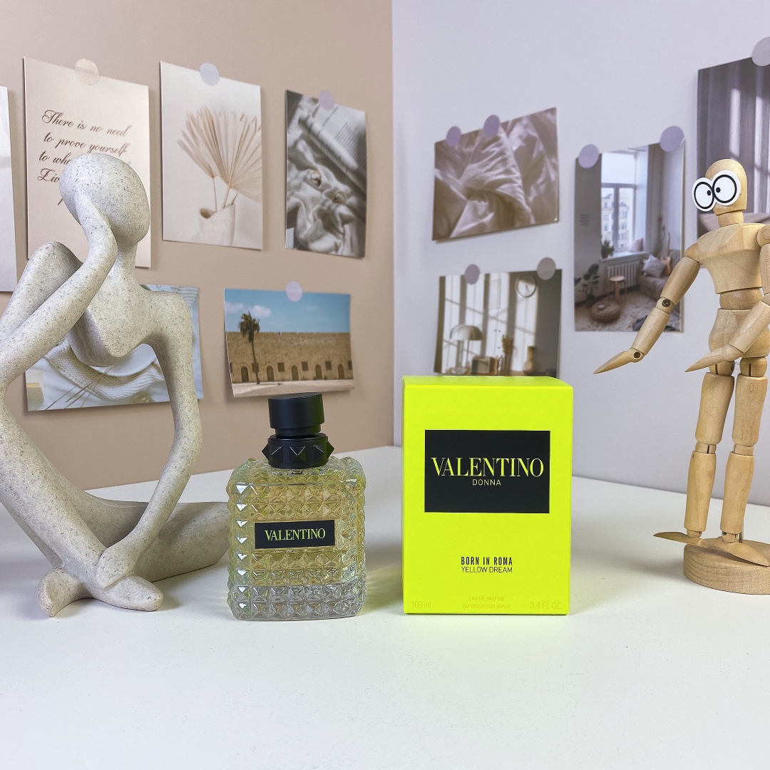 85. Valentino Donna Born In Roma Yellow Dream Perfume 100ml/versión Mingtong 🔜 Versión Mingtong. ¡Alta calidad! 🇫🇷VA…