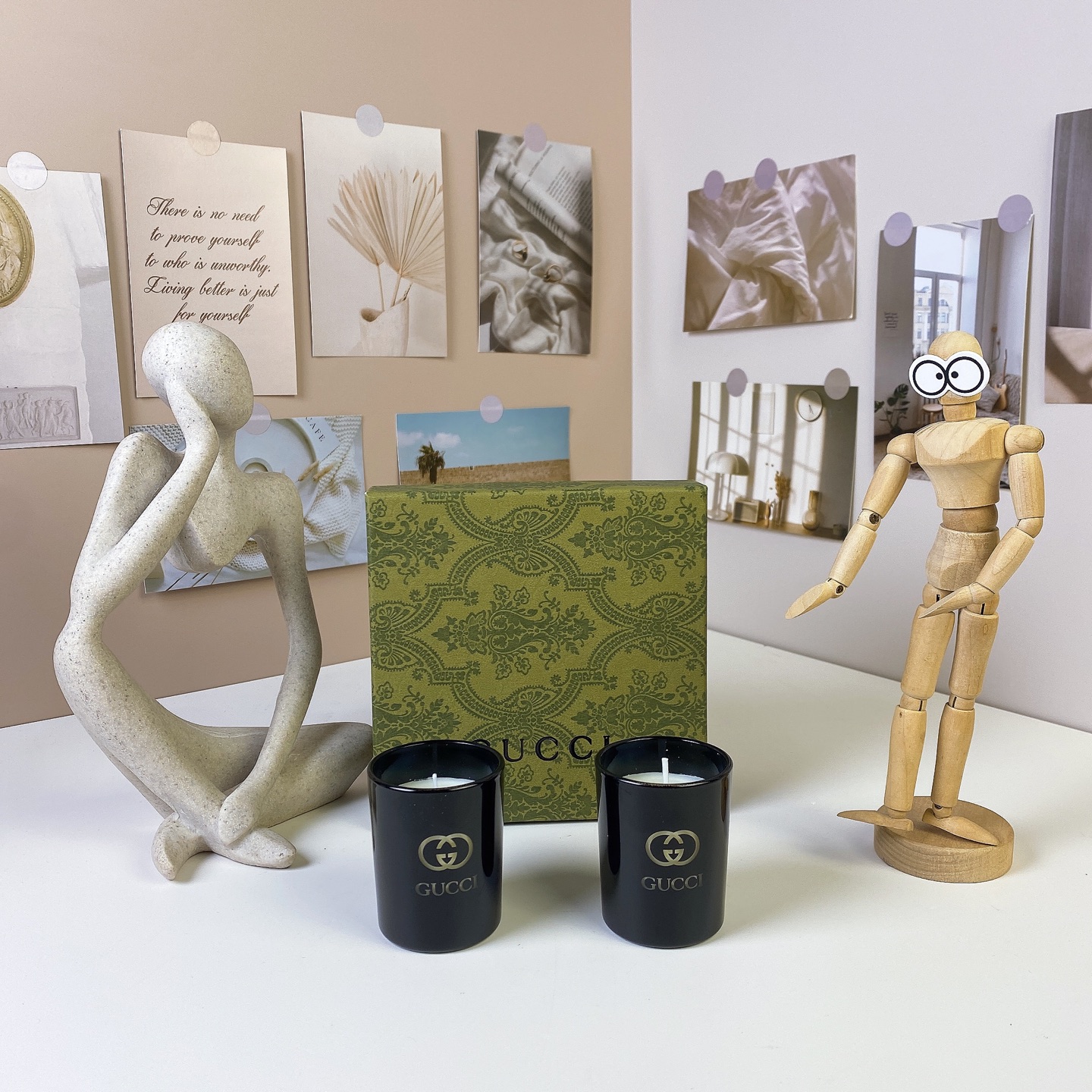 55! Set de dos velas Gucci