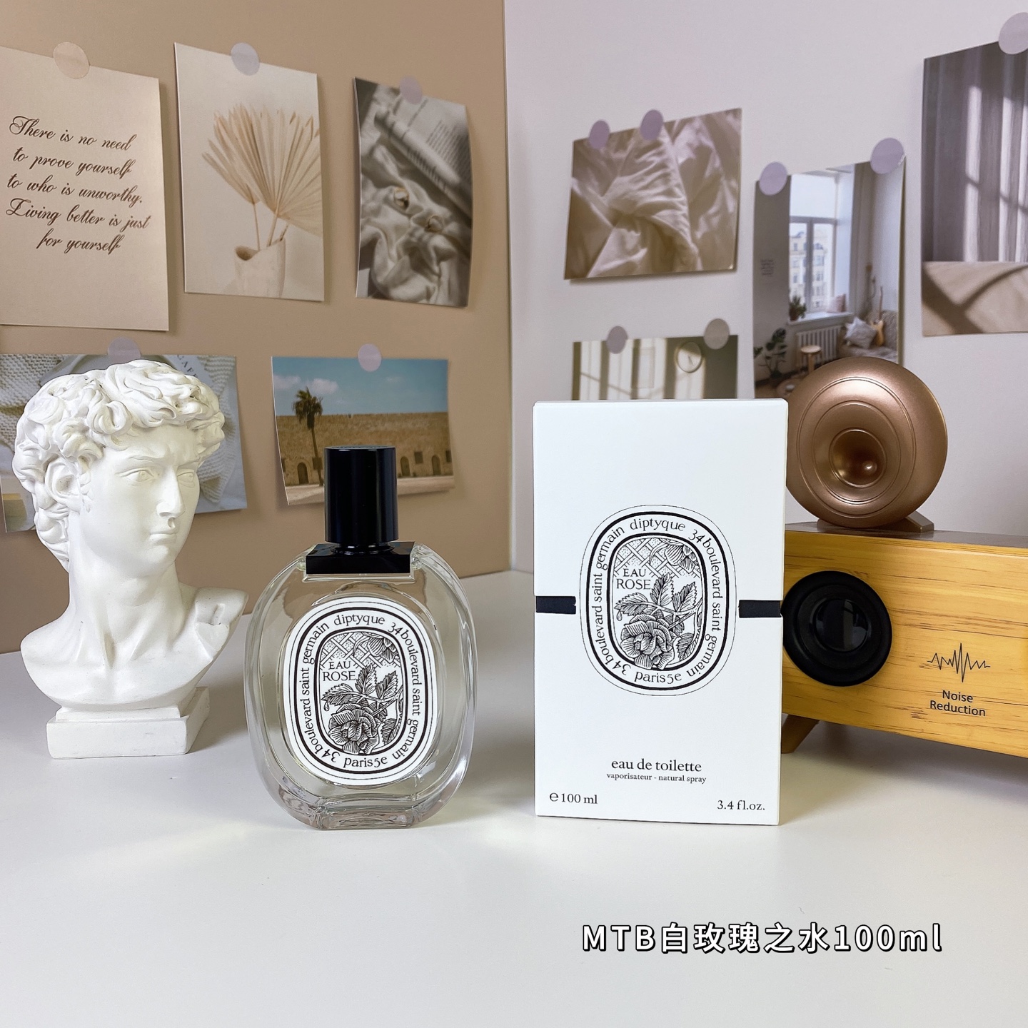 70. Perfume Diptyque Eau Rose 100ml/versión Mingtong 🔜 versión Mingtong. ¡Alta calidad! 🇫🇷 Diptyque/Diptyque Eau Ros…