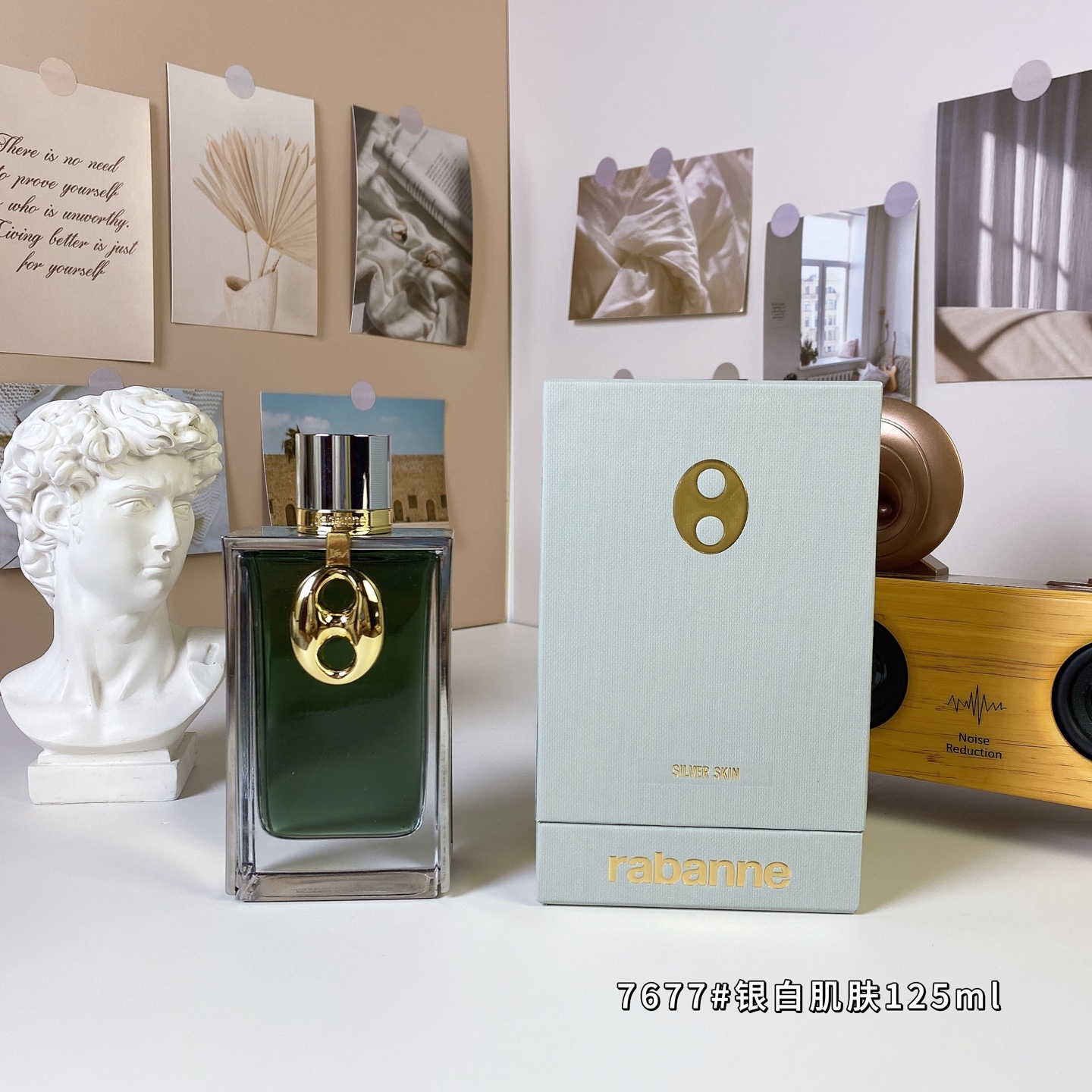 Paco Rabanne Silver Skin Unisex Eau de Parfum - Floral, Amber Scent - 125ml 2 i1742547424396 2485 0 0