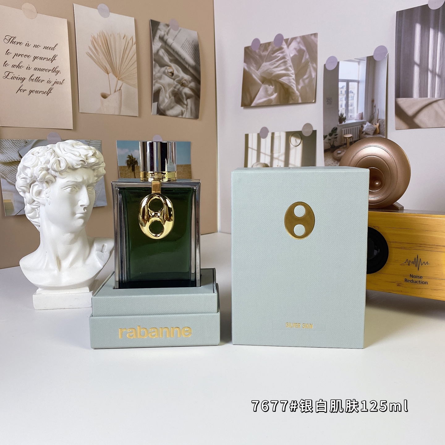 Paco Rabanne Silver Skin Unisex Eau de Parfum - Floral, Amber Scent - 125ml 3 i1742547440263 5480 0 1