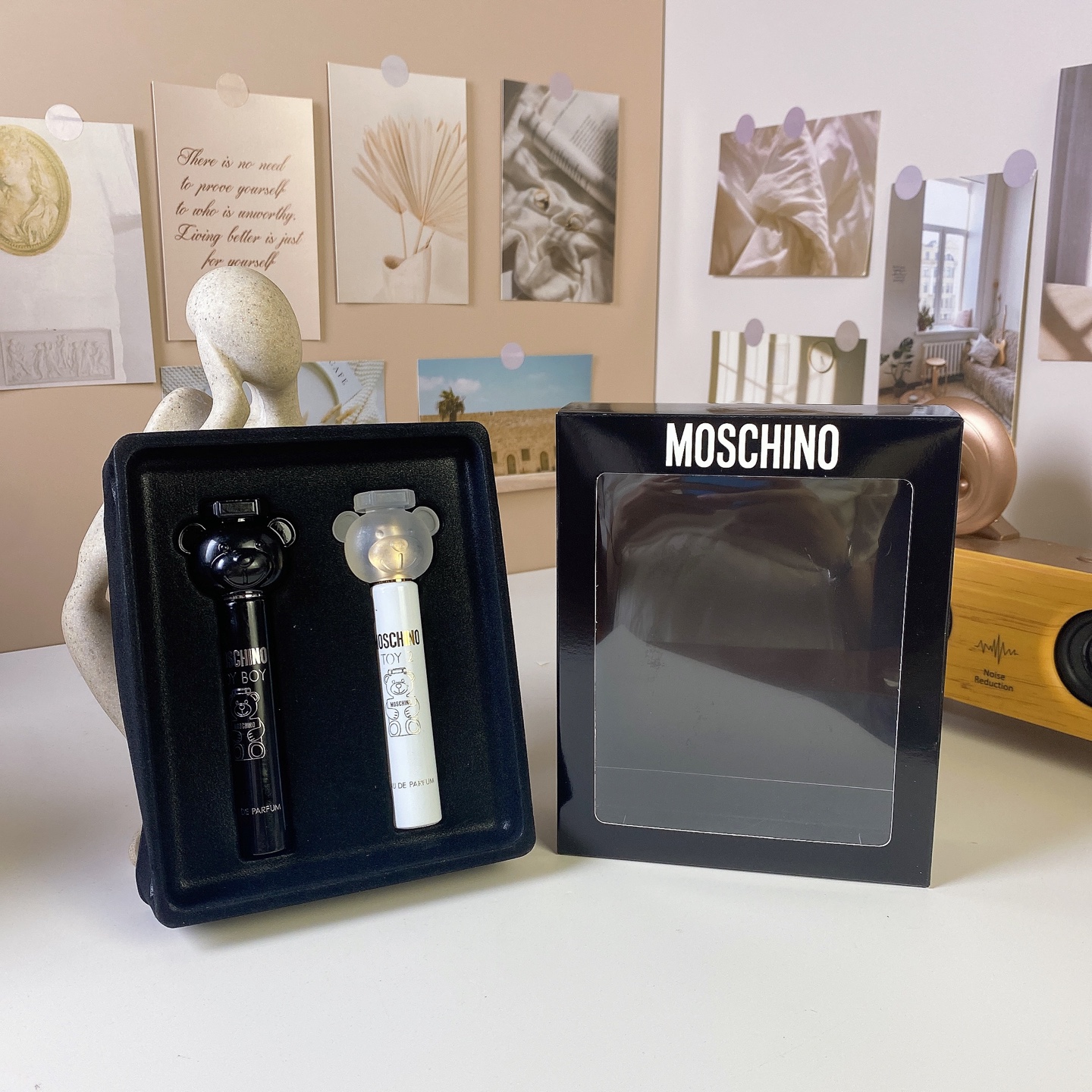 Moschino Toy 2-Piece Perfume Set - 10ml White & Black Teddy Bear 1 i1744355519029 7689 0 0