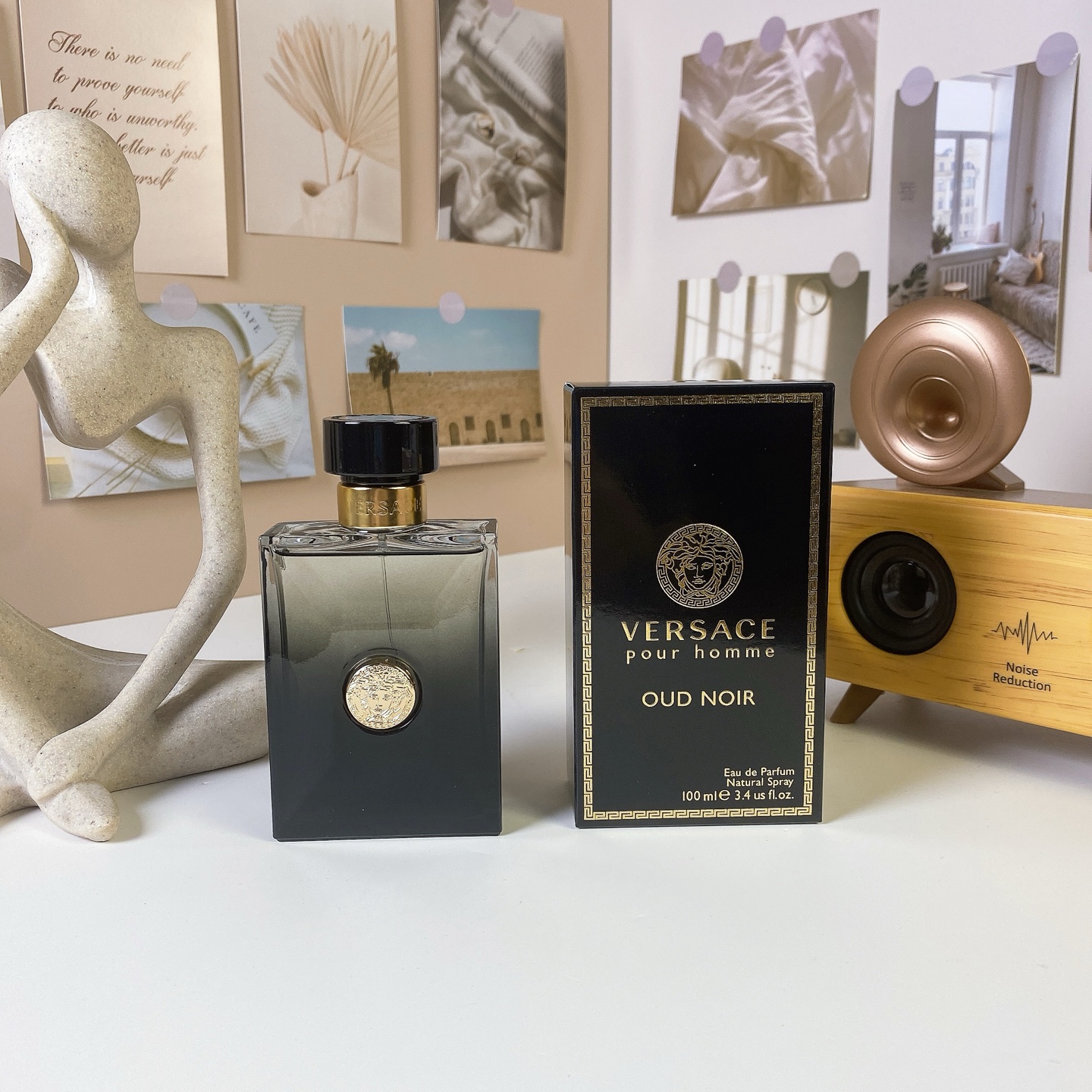 Versace Oud Noir Pour Homme Eau de Parfum - 100ml - Woody Oriental Scent 1 i1747053251483 4044 0 0