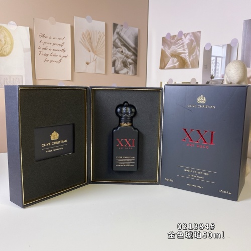 Clive Christian XXI Art Deco Blonde Amber Perfume Spray - 50ml Unisex 1 Clive Christian XXI Art Deco Blonde Amber Perfume Spray - 50ml Unisex