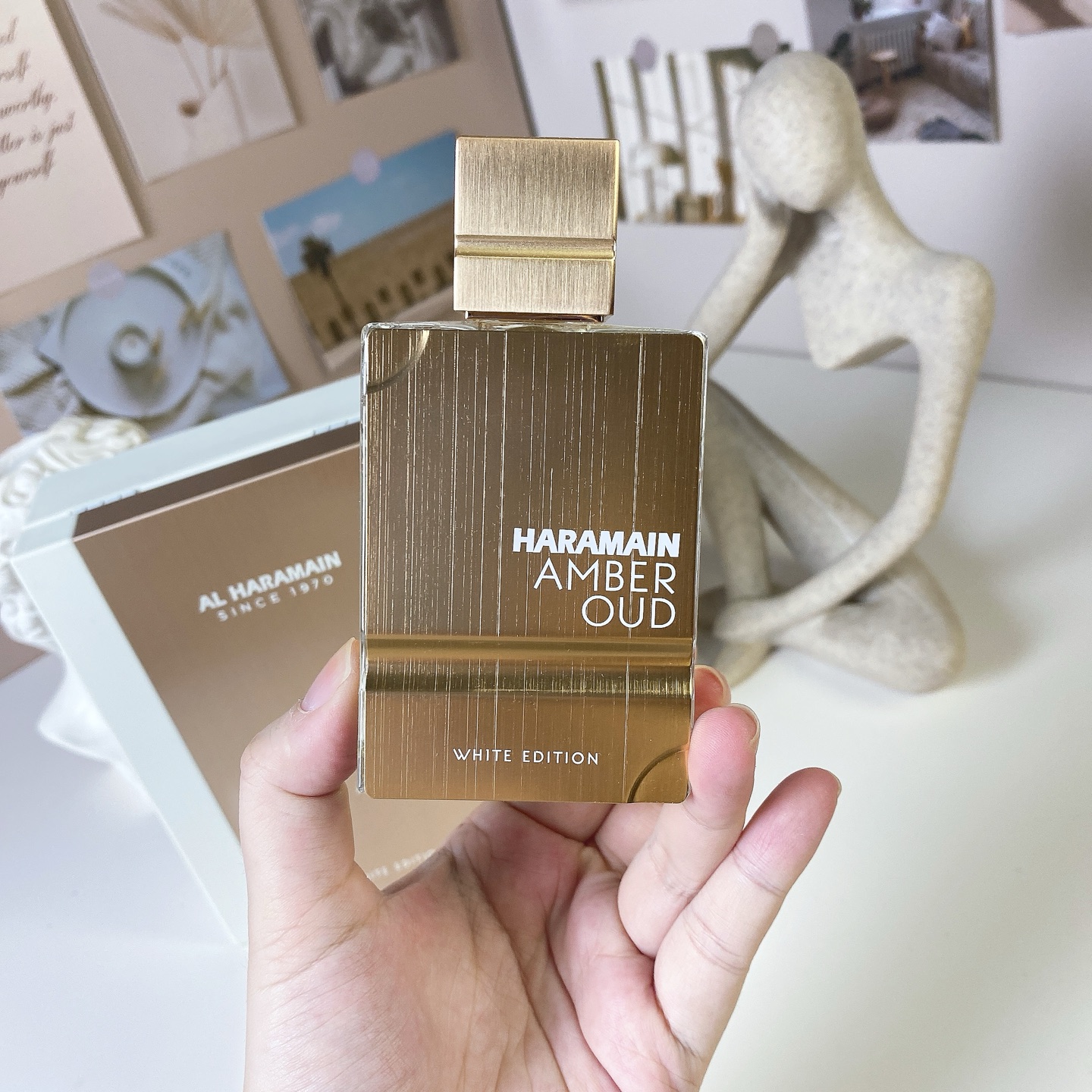 专柜品质/90💰包邮
哈拉曼琥珀沉香白版60ml