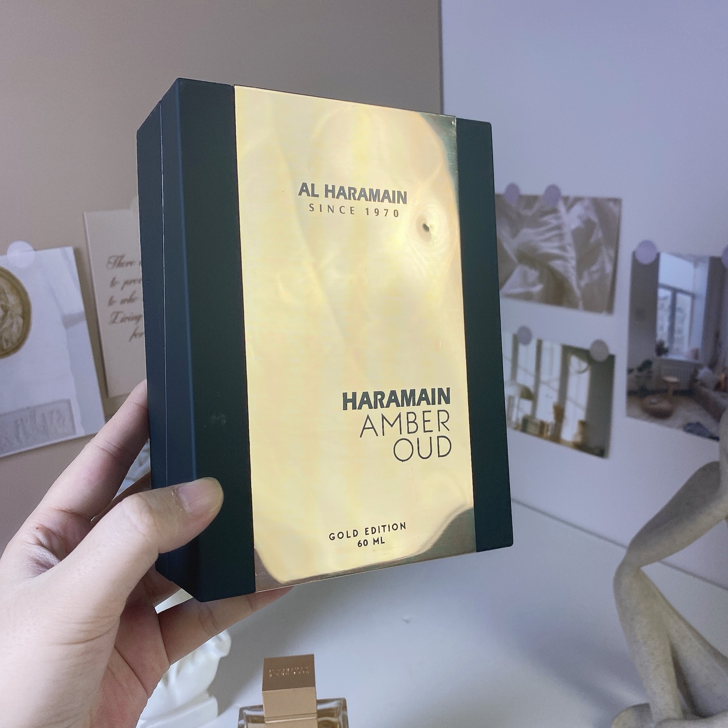专柜品质/90💰包邮
哈拉曼琥珀沉香黄金香精版60ml