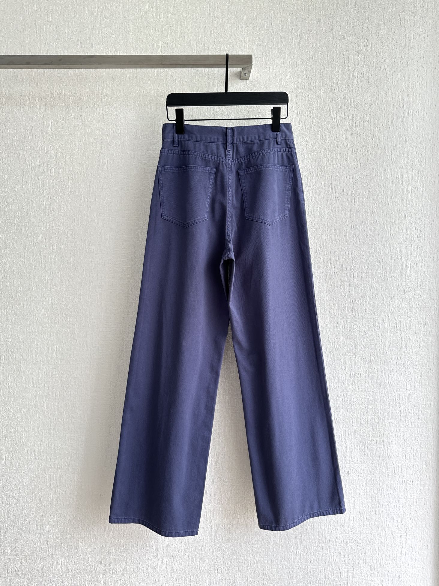 “Row 25 Blue Purple Broad-Legged Jeans for Single Women – Advanced Design” - 图片 2