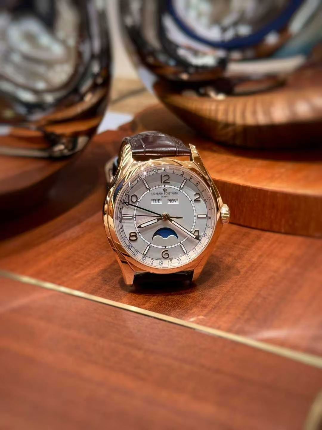 江诗丹顿 Vacheron Constantin 瑞士精工高定机械腕表手表 #7AA7FDC1 4