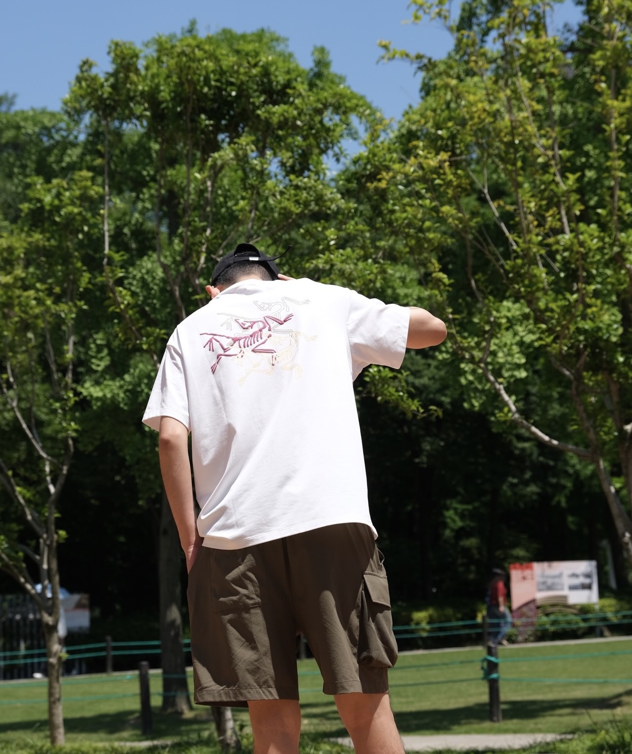 图片[4]-# 夏季短袖福利 始祖鸟短袖系列 1.采用优质新疆长绒棉织造 2,进口染料浸染，色彩艳丽 3.二本针加固领口，不变形 4.环保染色，不易掉色 5.不易变形，不易缩水 6.通便压条 7A物理抗菌 7纯正240g支持检测区分市面以次充好面料抗菌-防螨-抗病毒-除臭-防霉-选品中心