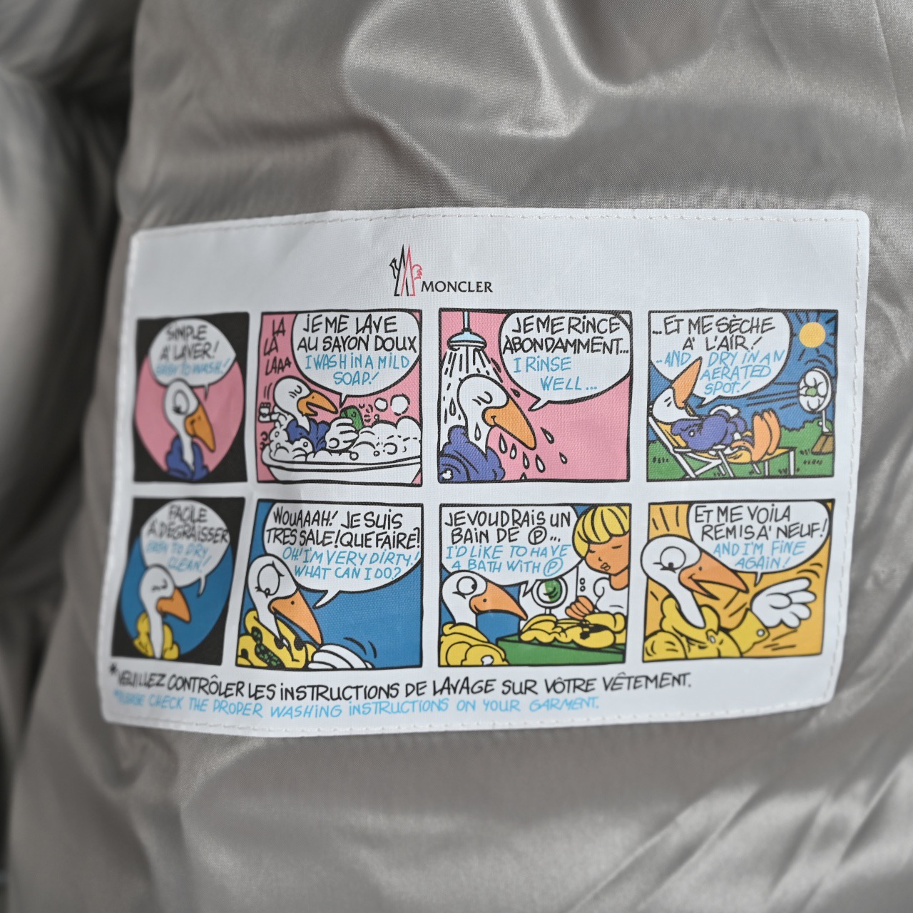 图片[8]-＃暖冬福利 𝐌𝐨𝐧𝐜𝐥𝐞𝐫 𝐌𝐚𝐲𝐚 蒙口 盟可睐 MAYA玛雅 陈奕迅同款短款羽绒服\\r \\r 🔝产品配色：黑色 灰色 藏青\\r \\r 🔝产品尺码： 1码 2码 3码 4码 5 码 6码\\r \\r 🔝受到8年代标致性外套的影响，Maya夹克以现代风格和尖端元素重新审视了𝗠𝗼𝗻𝗰𝗲𝗿档案中的造型，这是品牌在滑雪装备方面获得的专业成果。无论在运动方面， 还是在服饰风格，这件高性能和积极精神的夹克具有好胜者强烈要求夺冠的所有元素。\\r \\r 🔝产品工艺：\\r 1️⃣原版Nfc感应式防伪芯片\\r 2️⃣国标95%纯白鸭绒，市面独家使用顶级羽绒，绝不吹虚鹅绒等一系列的错误理解\\r 3️⃣ 面料： 100% 锦纶; 里料： 100% 锦纶 ，市面最顶级没有之一，一切遵照原版定制。\\r 4⃣️原代加工厂出品电镀五金，全部原厂定制，非市场各类复刻版\\r 5⃣️某某狼同代工厂出品，在品质方面一直是不去含糊，大厂出货大家都懂工人的工艺、QA与Qc品检 不是市面小厂可比的。-选品中心