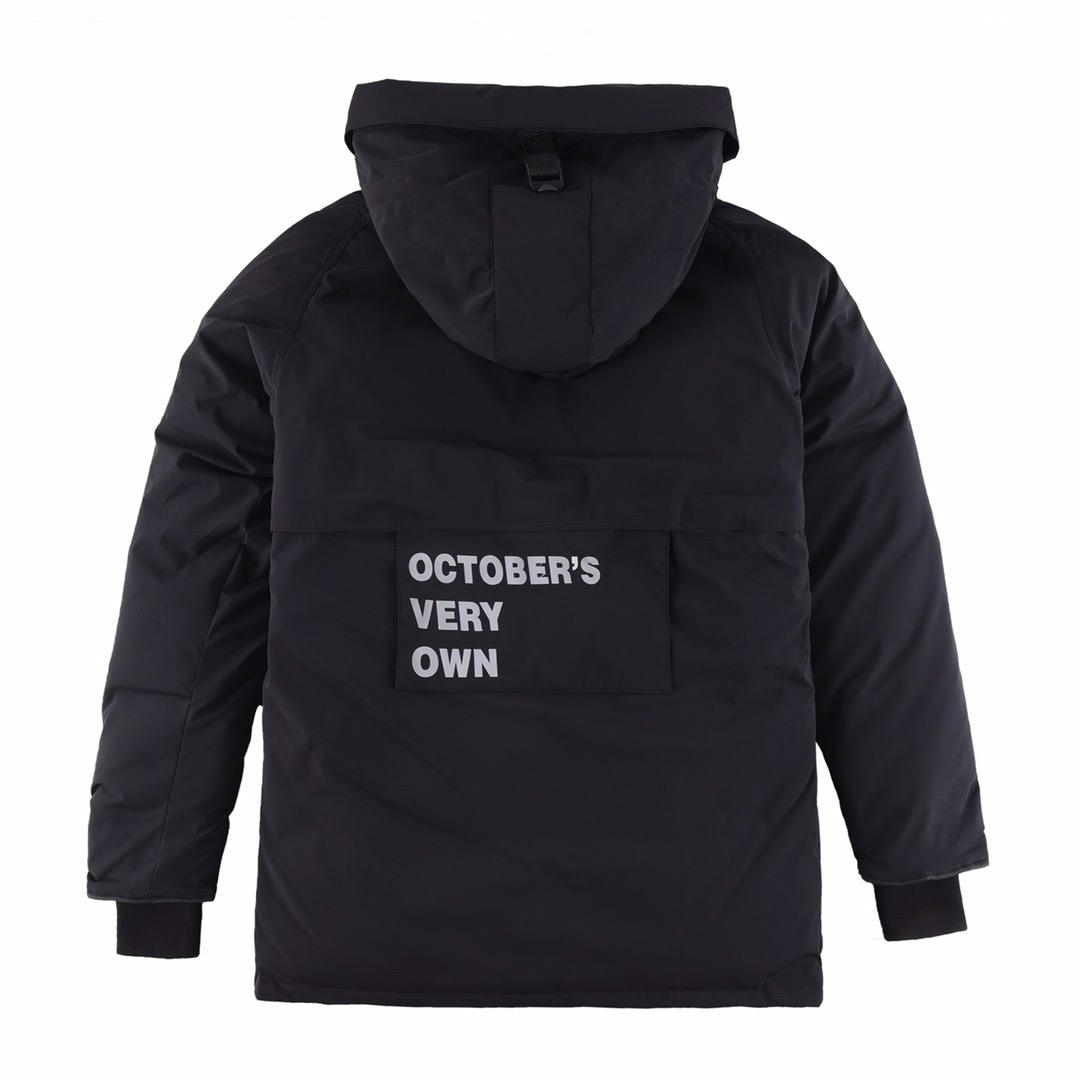 图片[2]-＃暖冬福利 加拿大鹅X OVO Chilliwack 4071MOV猫头鹰联名夹克羽绒服 在光秃秃的冬天中一眼看出它的与众不同！！ 1⃣️⃣️进口21支涤棉混纺原厂面料【去年的16支/18支硬布料已全面淘汰，今年全部采用21支正品同步面料，软中带挺手感细腻更有质感】，正品同步Feather-Light 10D防水涂层面料，由84.5的聚酯纤维和15.5的棉制成，100%全网最好手感！ 2⃣️采用尼龙nylon最好里布双重双层封禁设计，防绒7号针＋格充羽绒成衣，不会出现所谓的跑绒！ 3️⃣吉田YKK客供原厂定制电镀拉头，YKK双向可锁定拉链，紧实顺滑不掉漆！ 4⃣️⃣️3M复合保证原版一样魔术贴，经久耐用 5⃣️进口百灵达绣花机定制万针绣花标！ 6⃣️ZP官网同步国标80白鸭绒，可查官网客服，绝不吹虚90绒或鹅绒等一系列误导！ 7⃣️前后设有3M反光条 颜色：橘色，石墨灰，黑色 尺码： XS-XXL-选品中心