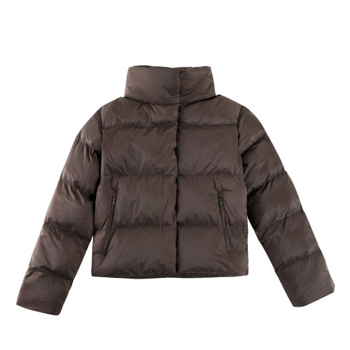 ALO Women's Cropped Puffer Jacket, High Collar, Warm and Stylish Winter Coat 1 ALO Women’s Cropped Puffer Jacket, High Collar, Warm and Stylish Winter Coat