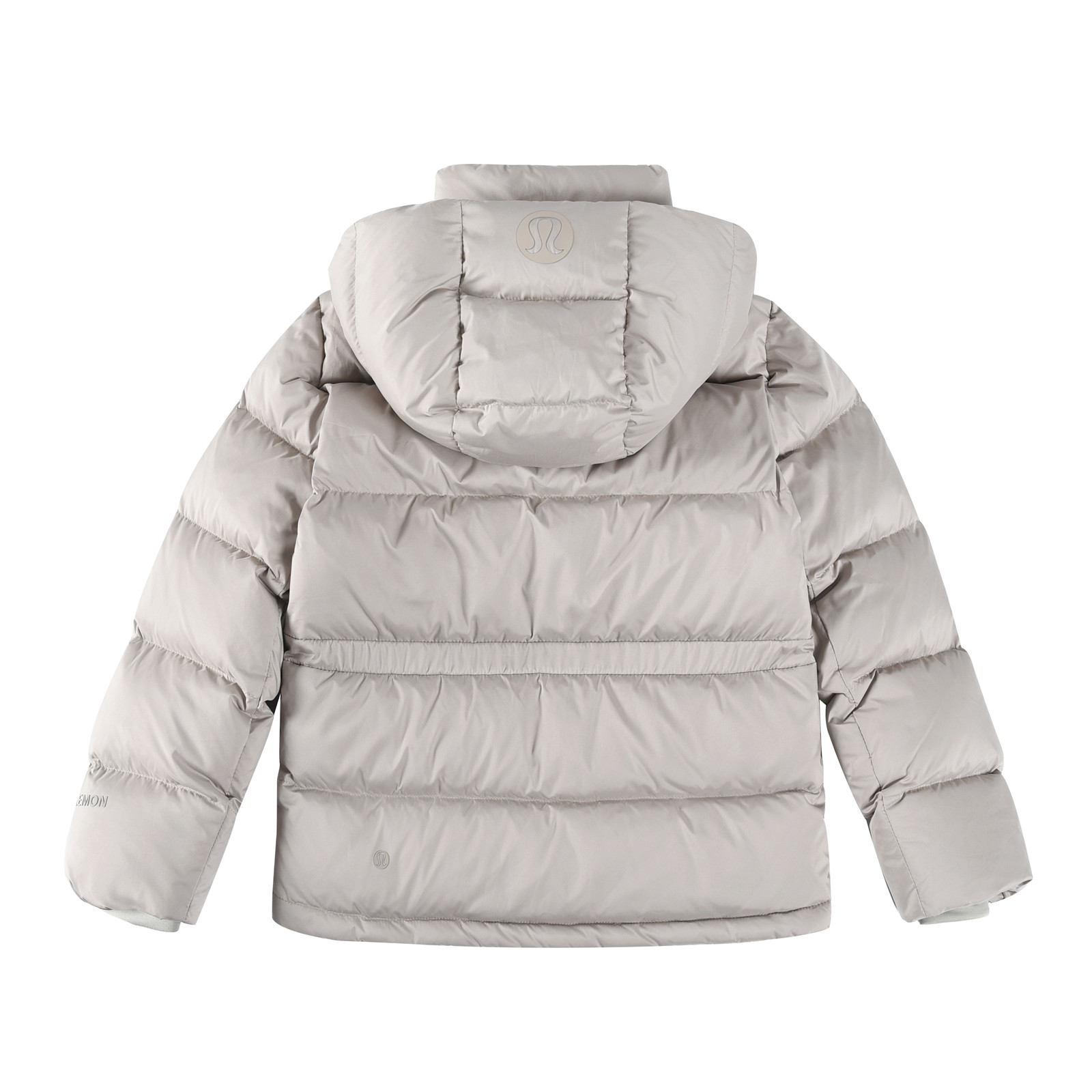 Lululemon Wunder Puff Padded Down Jacket Kids - Bone White & Linen Grey 4 o 1j4la7hllas5pvs18ll1mseblb2