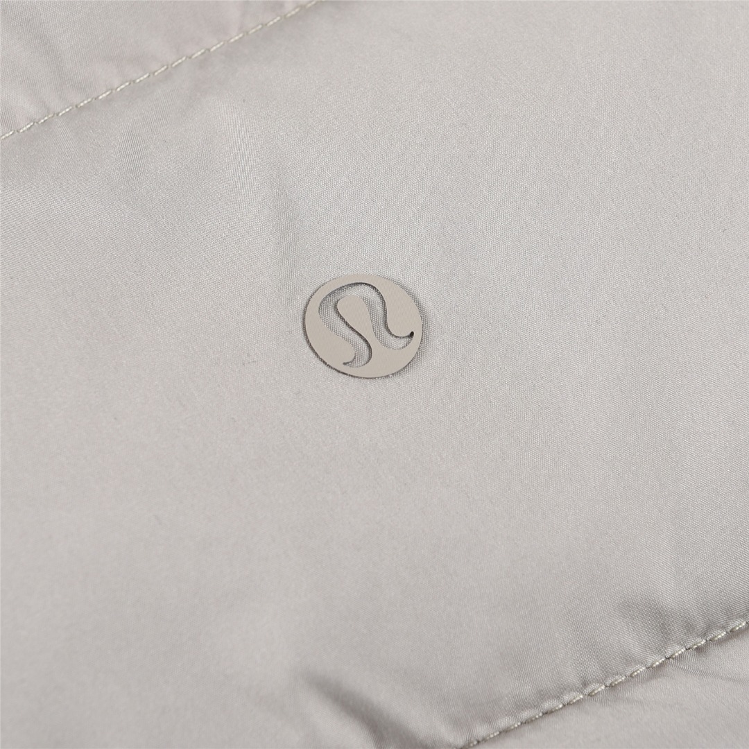 Lululemon Wunder Puff Padded Down Jacket Kids - Bone White & Linen Grey 5 o 1j4la7hlmmnbcnk7j71798cl03