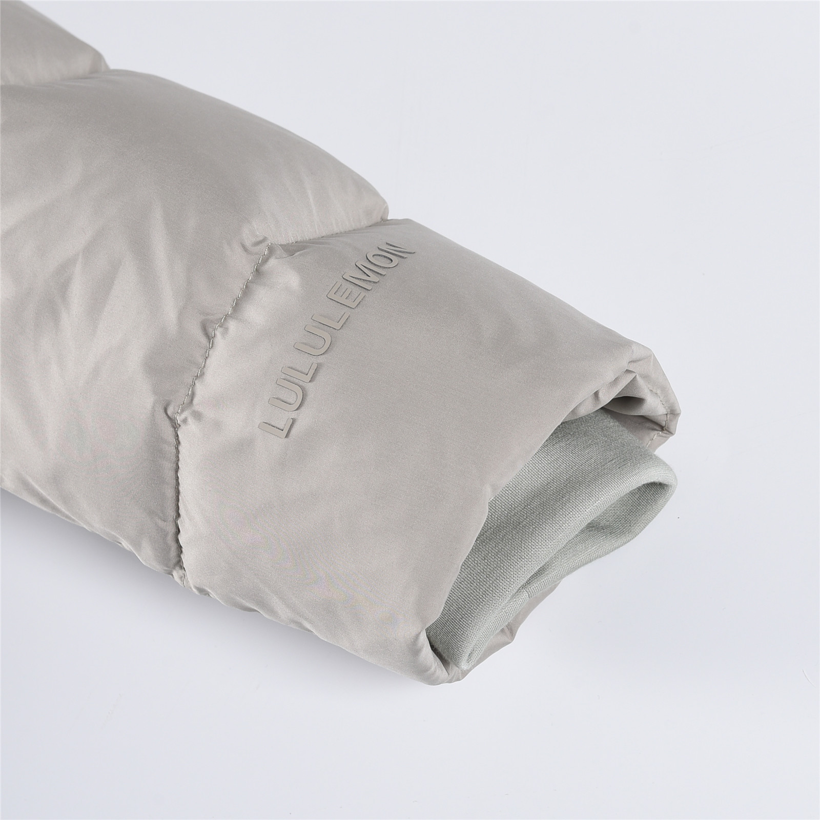 Lululemon Wunder Puff Padded Down Jacket Kids - Bone White & Linen Grey 7 o 1j4la7hln1rku10851rs61gu4uvf5