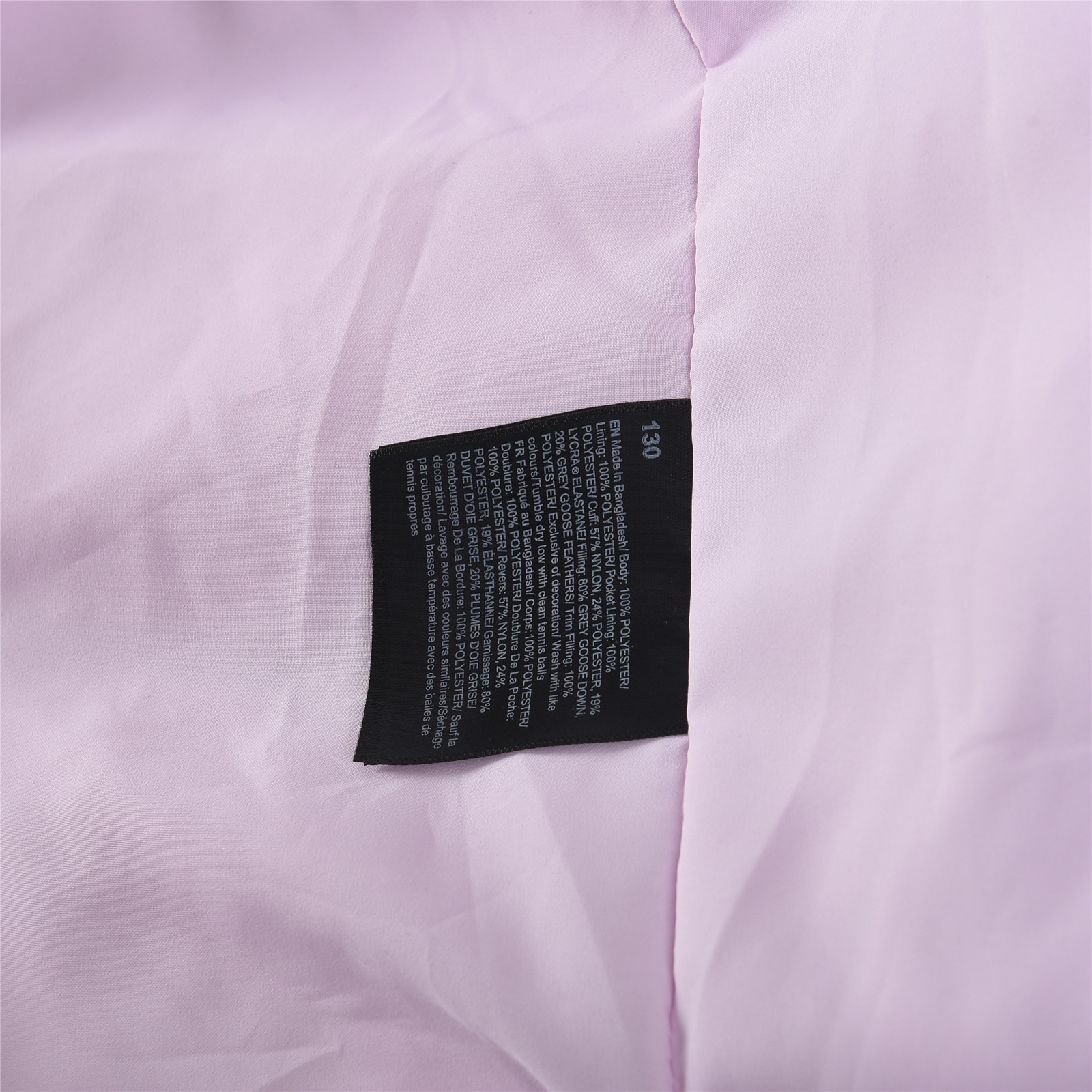 图片[10]-Lululemon露露乐蒙 泡芙五格童装羽绒服 Wunder Puff系列 独家配色 配色：骨白色 亚麻灰 甜粉色 丁香紫 黑色 尺码：110~150-选品中心