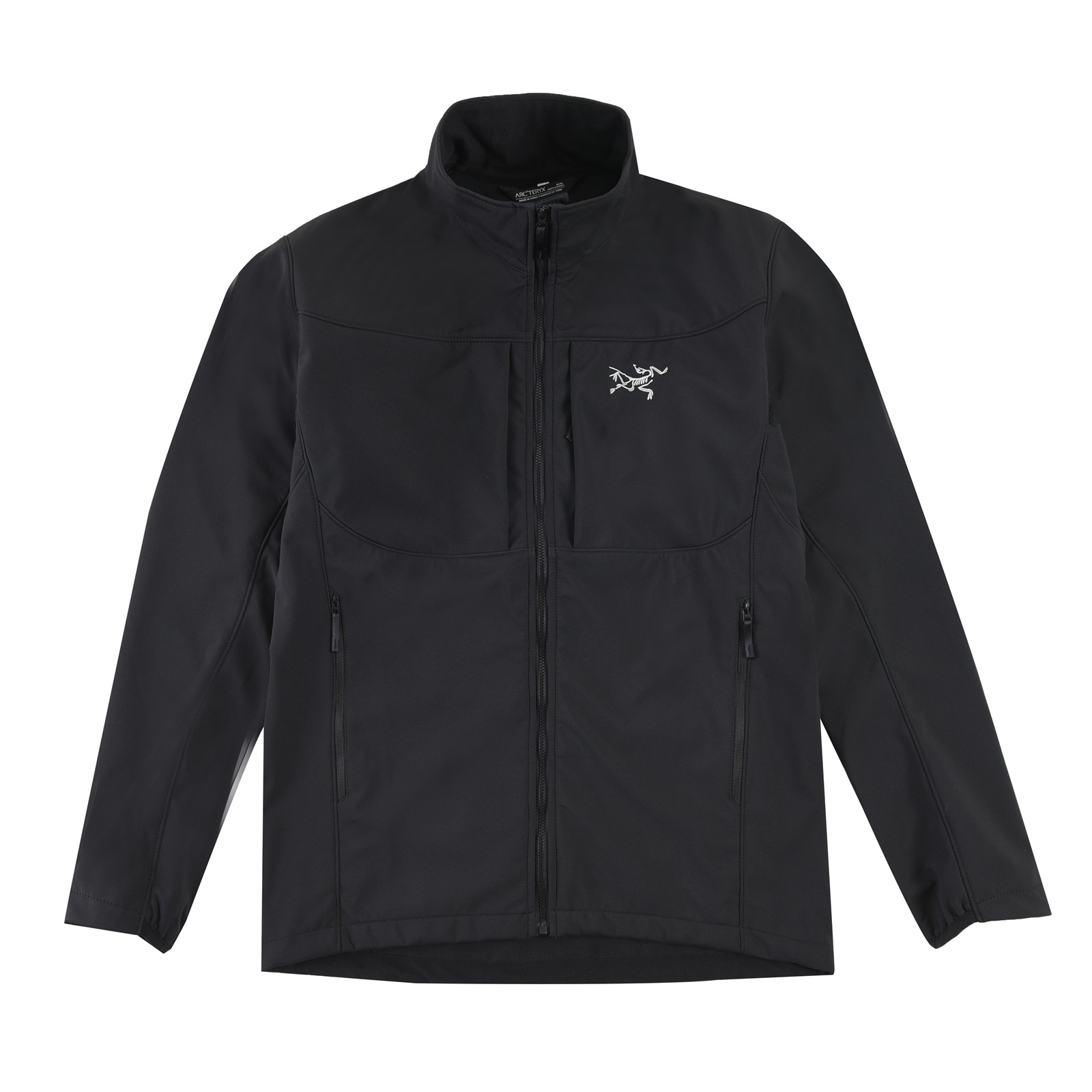 始祖鸟ARC'TERYX 伽马GAMMA MX Jacket立领软壳冲锋衣 配色:黑色 水波灰 隐秘灰