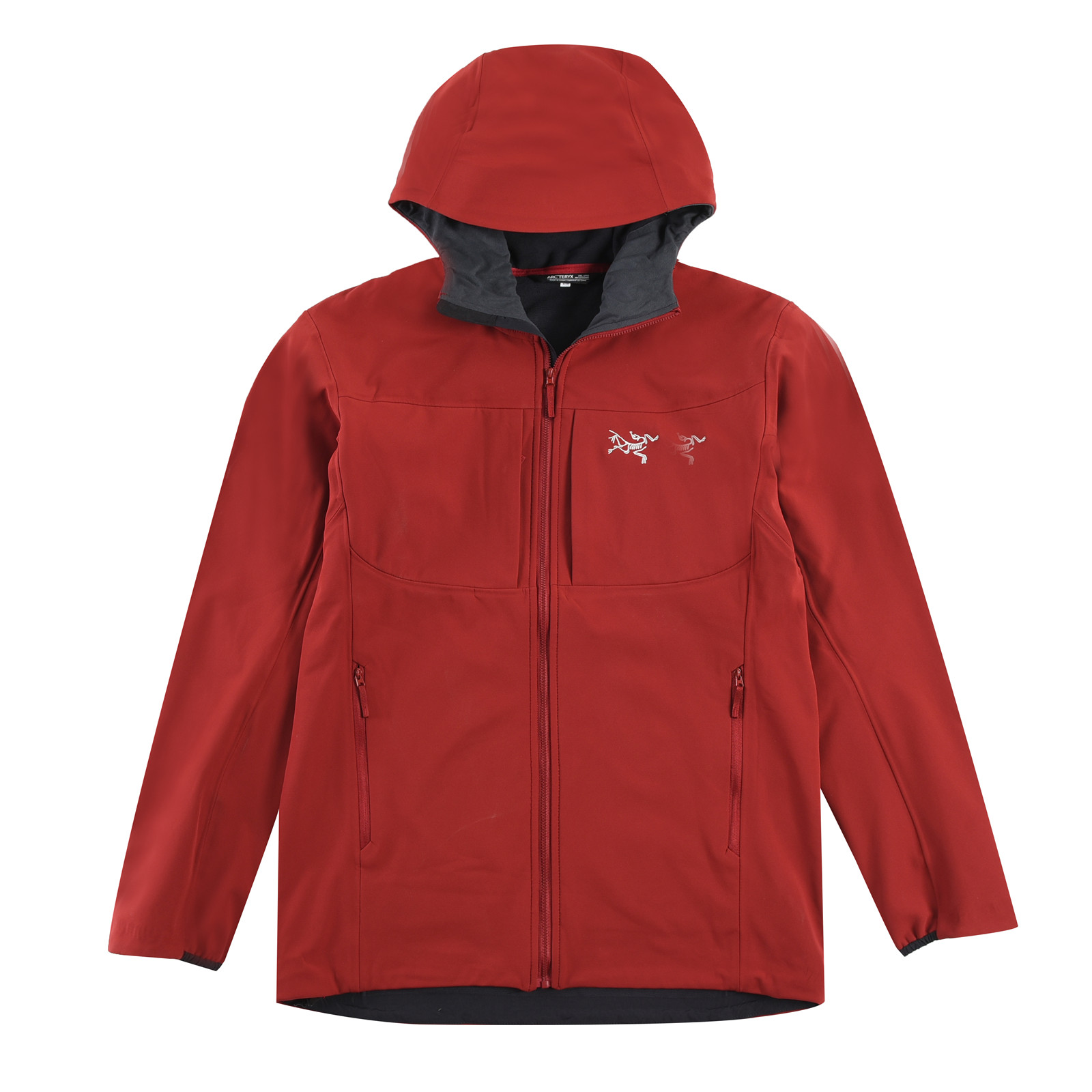 始祖鸟ARC'TERYX 伽马GAMMA MX 连帽软壳冲锋衣 配色:黑色 水波灰 隐秘灰 宝石蓝 和风蓝 波尔多红 黑金绿 皇朝红 浩渺灰 岩灰绿