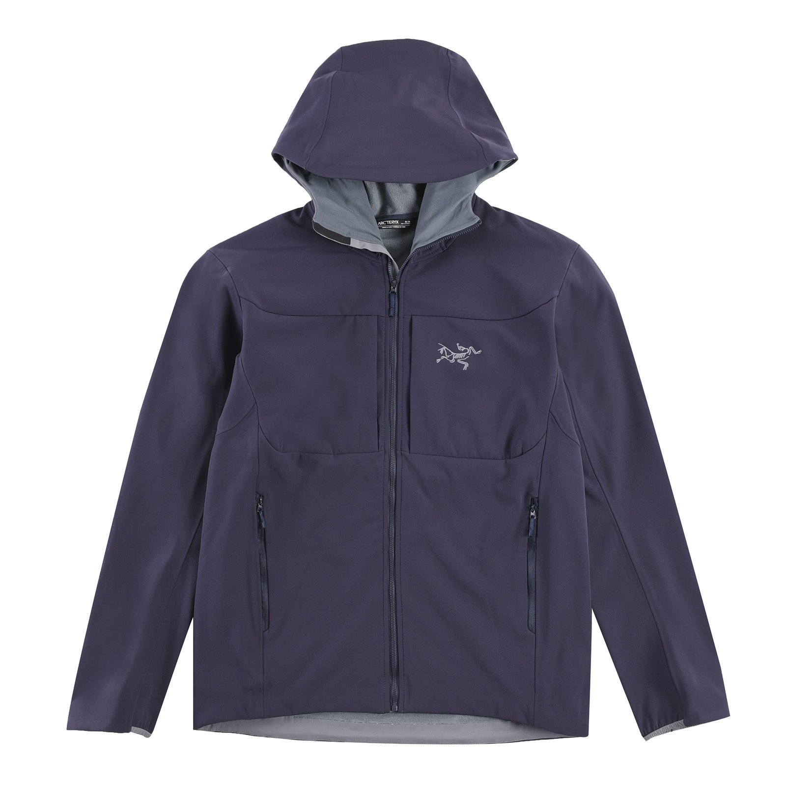 始祖鸟ARC'TERYX 伽马GAMMA MX 连帽软壳冲锋衣 配色:黑色 水波灰 隐秘灰 宝石蓝 和风蓝 波尔多红 黑金绿 皇朝红 浩渺灰 岩灰绿