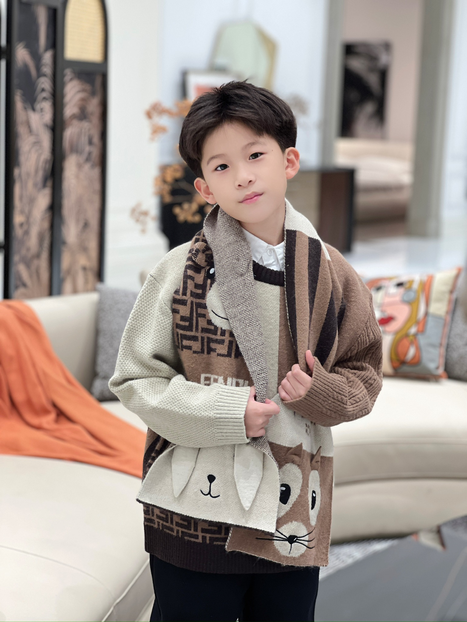 路易威登 Louis Vuitton 高定典藏高定典雅桑蚕丝丝巾围巾披肩 #7A2EDB34