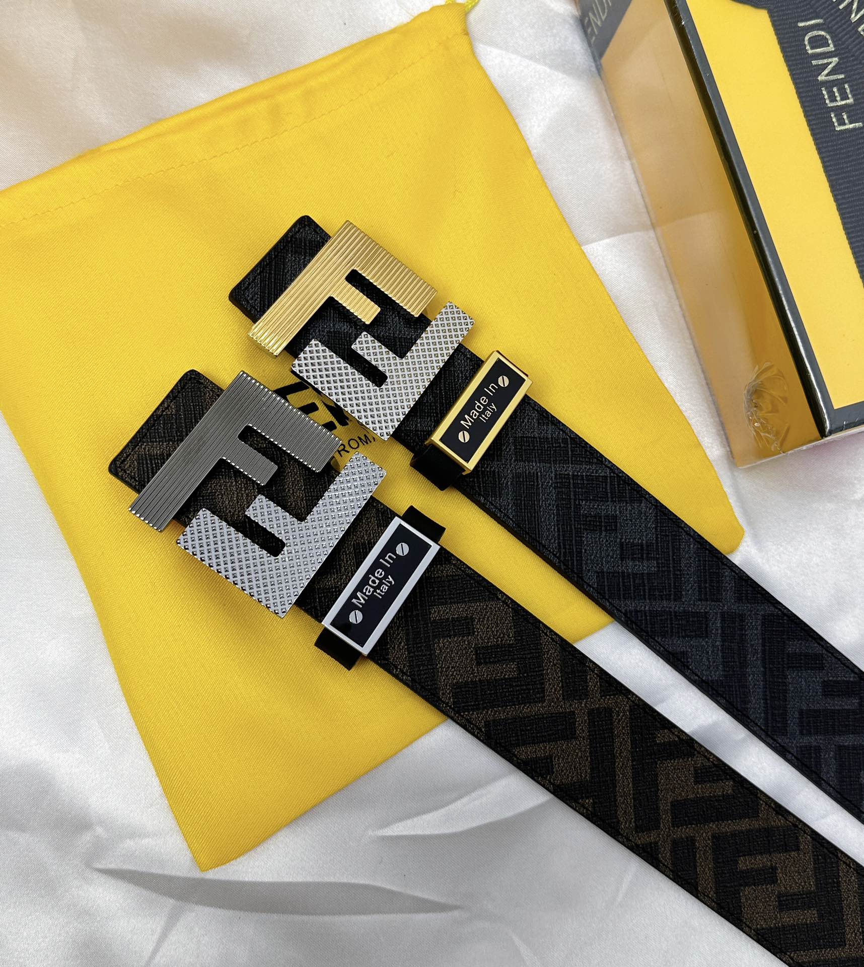 💯 FENDI. .. . 💯 🐂 FF 💠➕24K 🌈 🎨 🌟 ✌️ 💯 … 3.8mm Cintura
