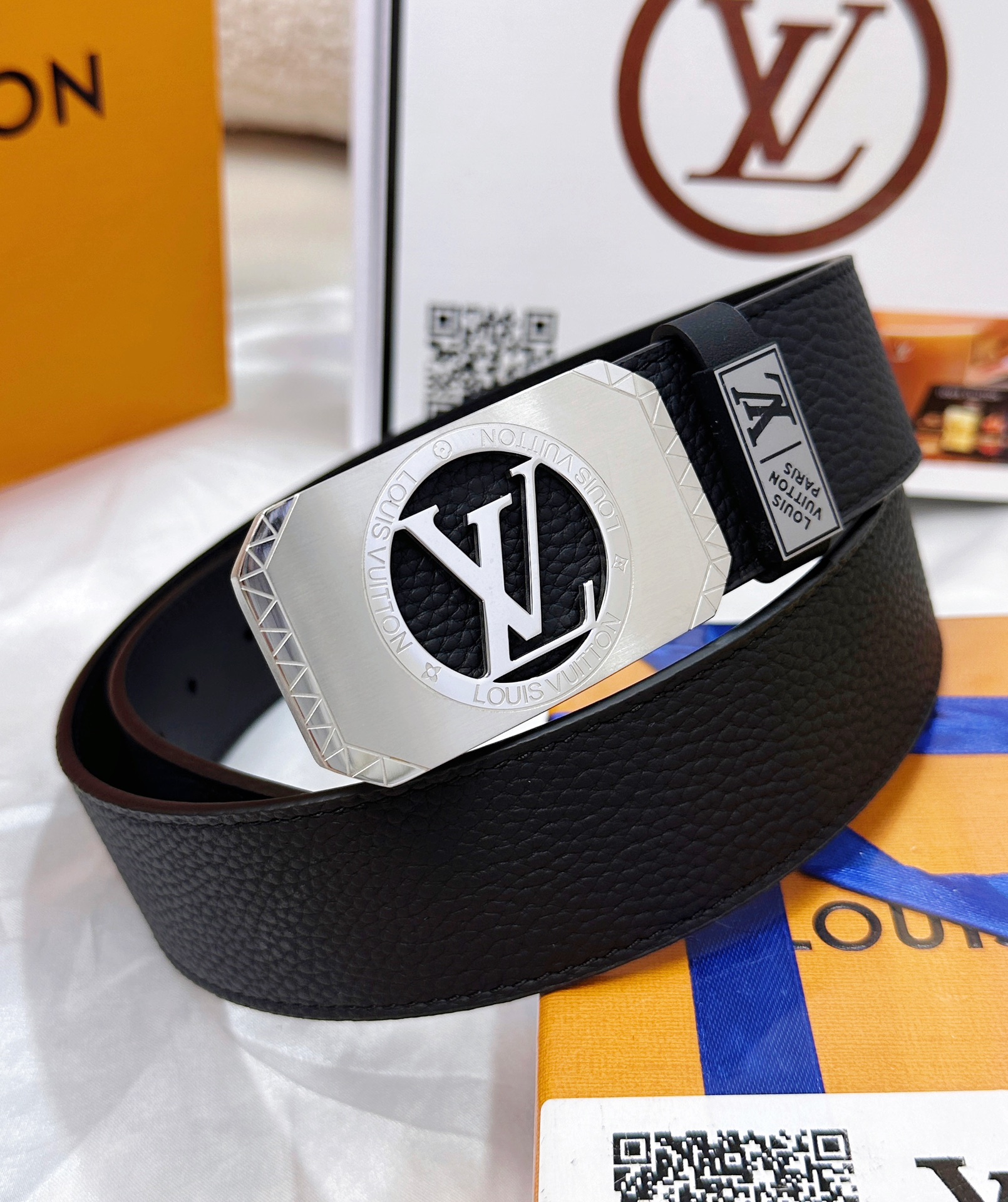 Louis Vuitton Belts Shop the Best High Authentic Quality Replica
 Lychee Pattern Steel Buckle Calfskin Cowhide Genuine Leather