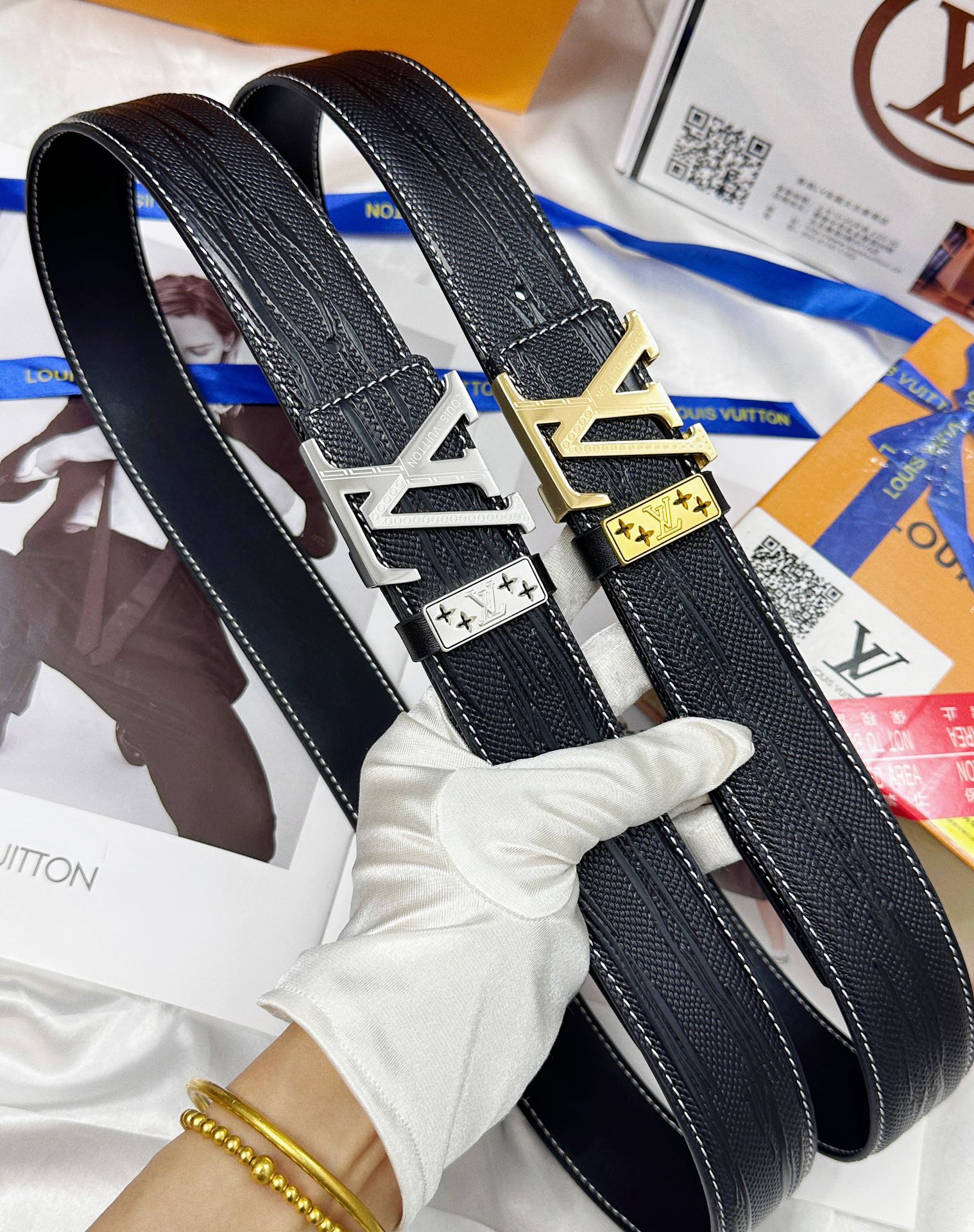 💯 LV.. .. ️✈️ . 💯 🐂 🌟 . . .24K 🌈 🎨 ✨ ✈️ 💯 4.0cm Cintura