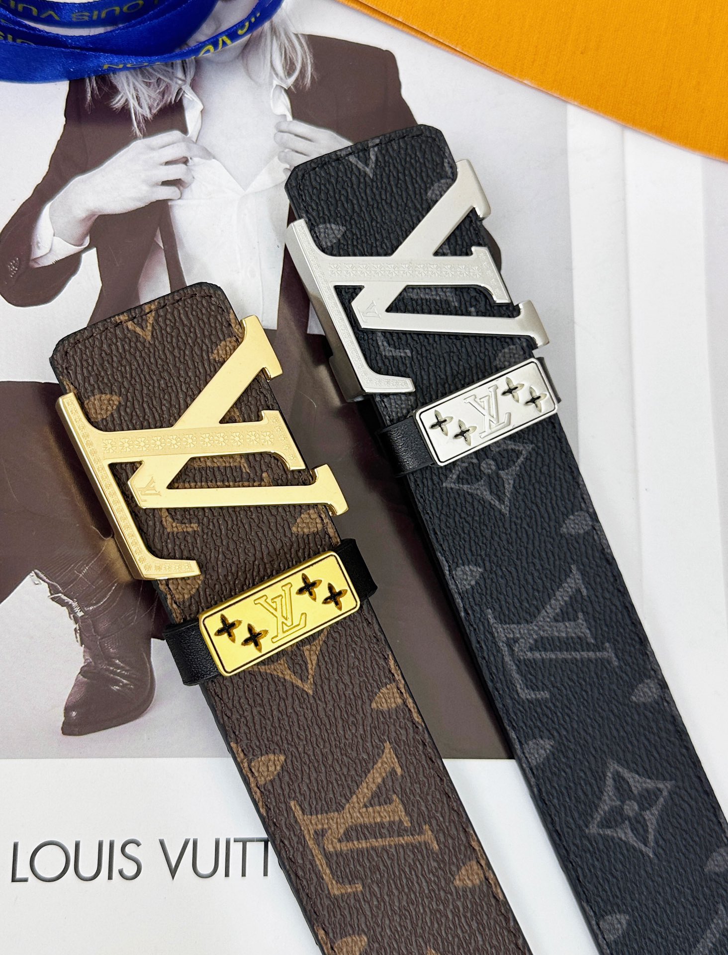 Shop
 Louis Vuitton Belts Steel Buckle Calfskin Cowhide Genuine Leather