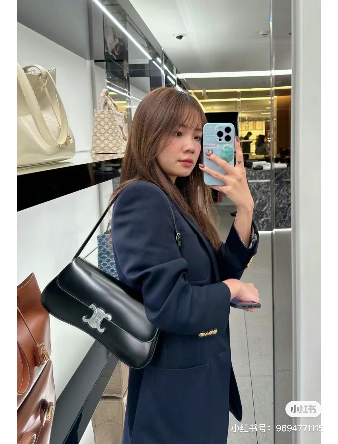 NO:206458,Black silver, Celine, Celine, Celine19860909黑银,赛琳celine,celine,celine,Bag