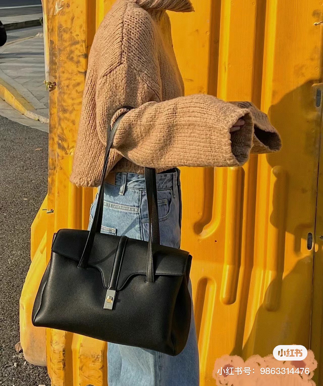 NO:385500,Medium black casual back casually looks good, Celine, celine, celine19860909中号黑色 随意背 随意的好看,赛琳celine,celine,celine,Bag