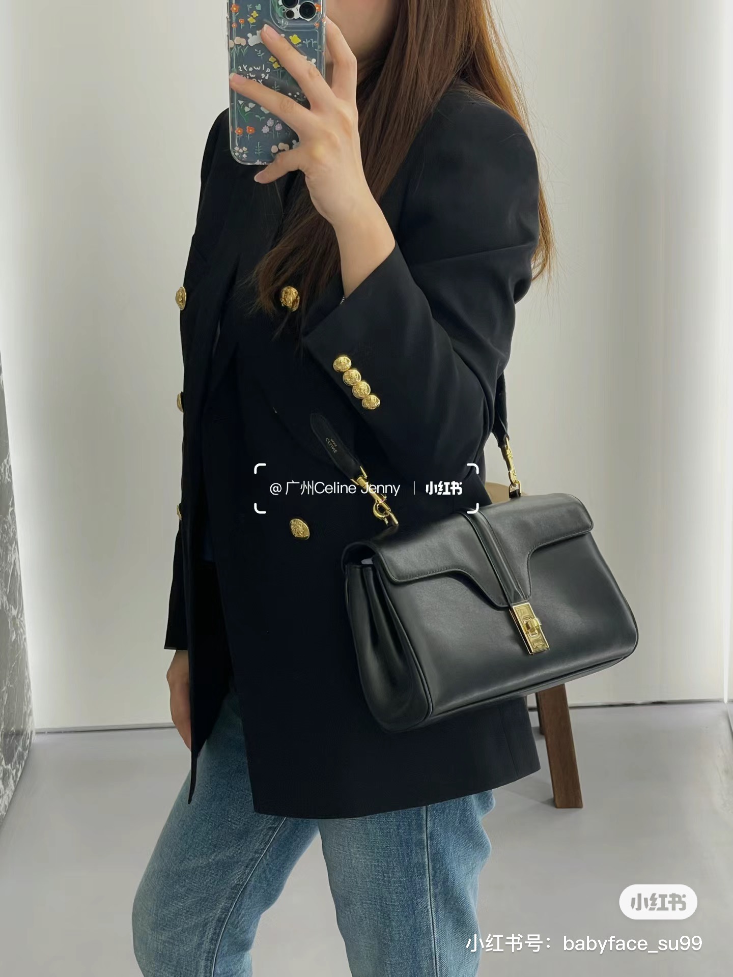 NO:388023,The secret that all fairies who control bags know~ The bag with wide shoulder straps is YYDS~ It mainly focuses on one that does not tiring your shoulders~ Celine, celine, celine19860909包包控的仙女们都知道的秘密～ 宽肩带的包才是YYDS～ 主打一个不累肩～,赛琳celine,celine,celine,Bag