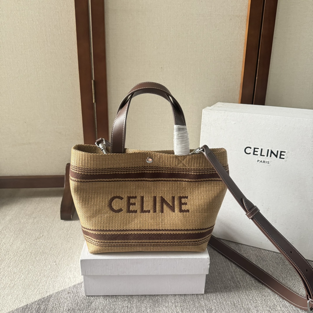 Celine Bags Handbags Raffia Straw Woven Summer Collection