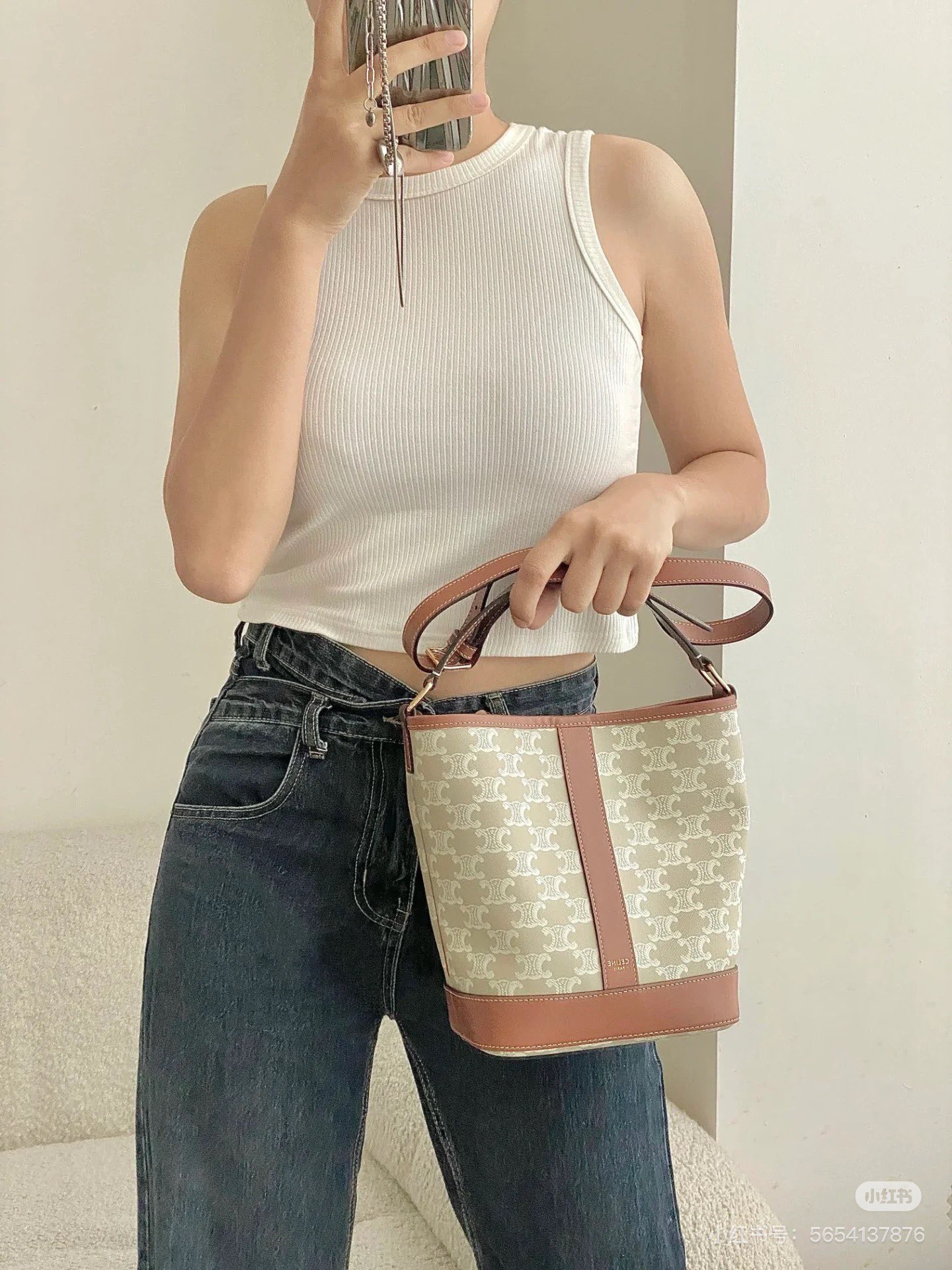 NO:213556,Zhang Xueying's same style, Celine, Celine, Celine19860909张雪迎同款,赛琳celine,celine,celine,Bag