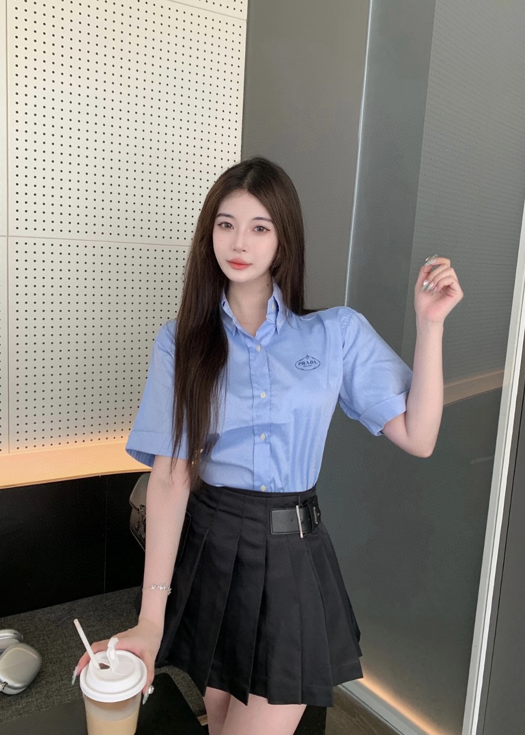 NO:325792,High-end and fashionable, the upper body is so beautiful!  ,alexander wang19860909高级时髦 上身太美了！,,alexander wang,Women's clothing