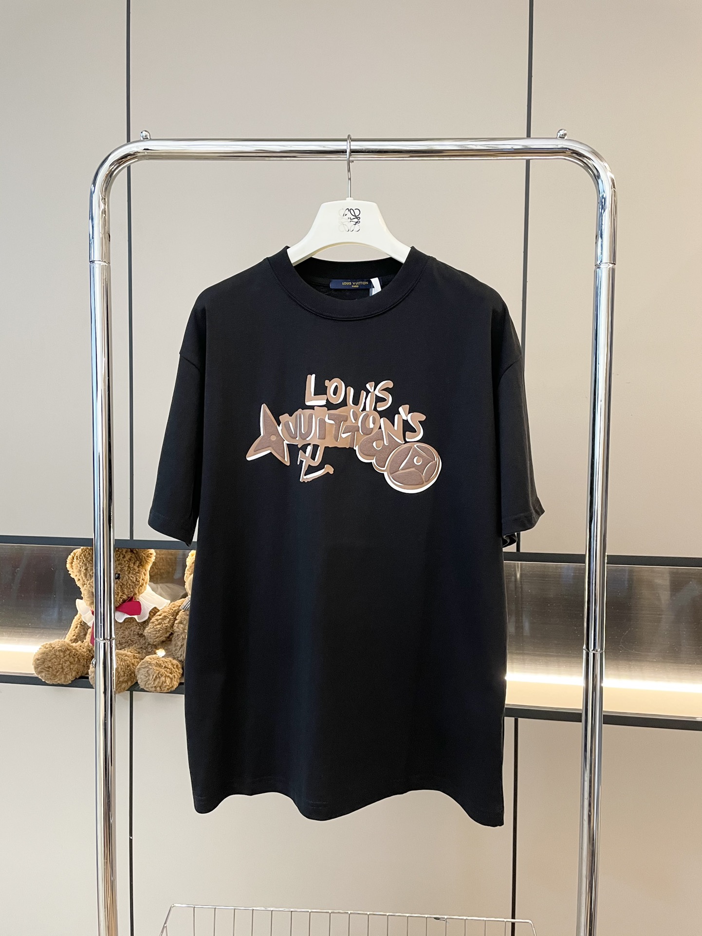 Louis Vuitton Vêtements T-Shirt Unisexe Série d’été Manches courtes