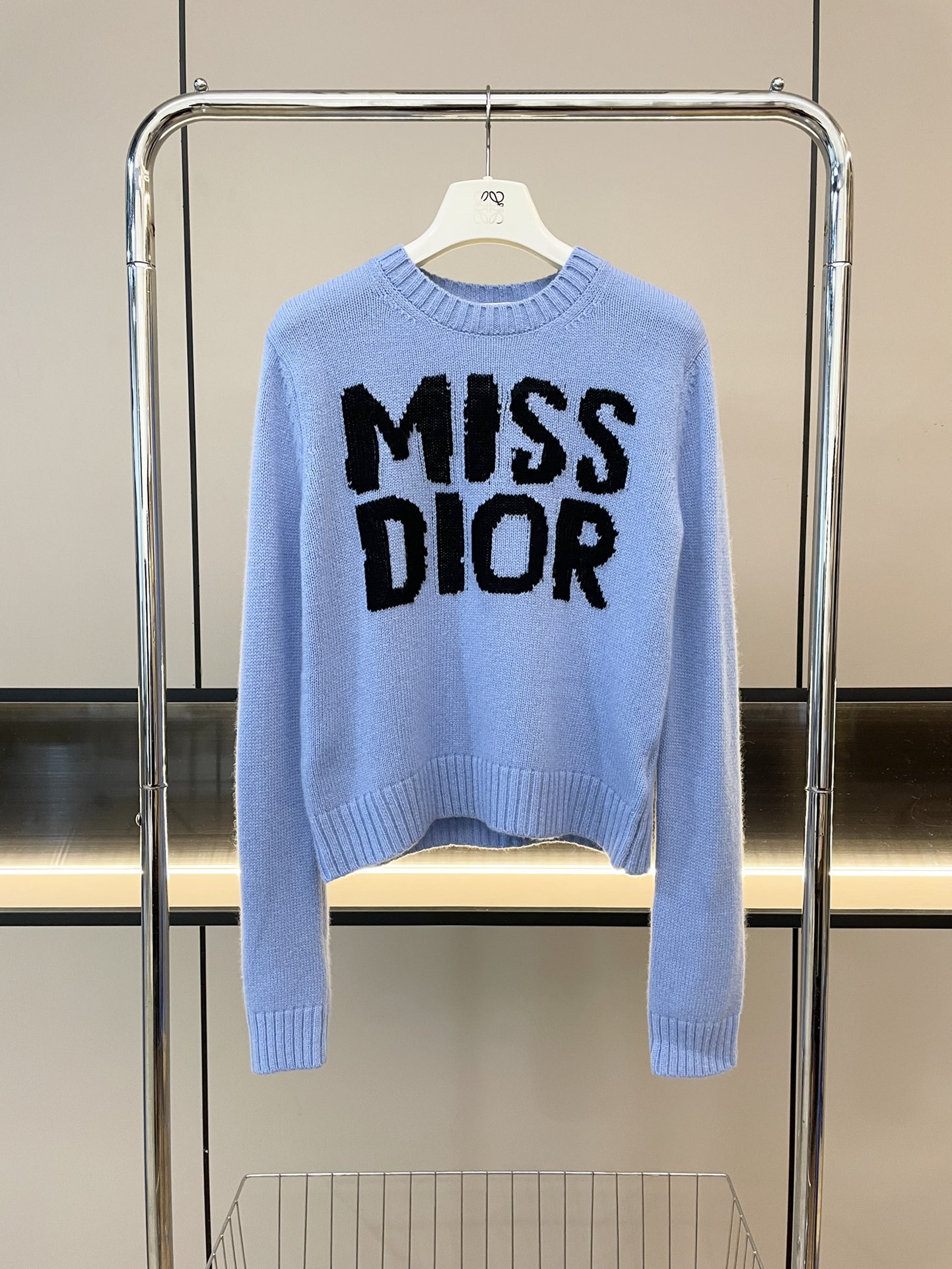 Dior Clothing Knit Sweater Sweatshirts Doodle Cashmere Knitting Wool Summer Collection