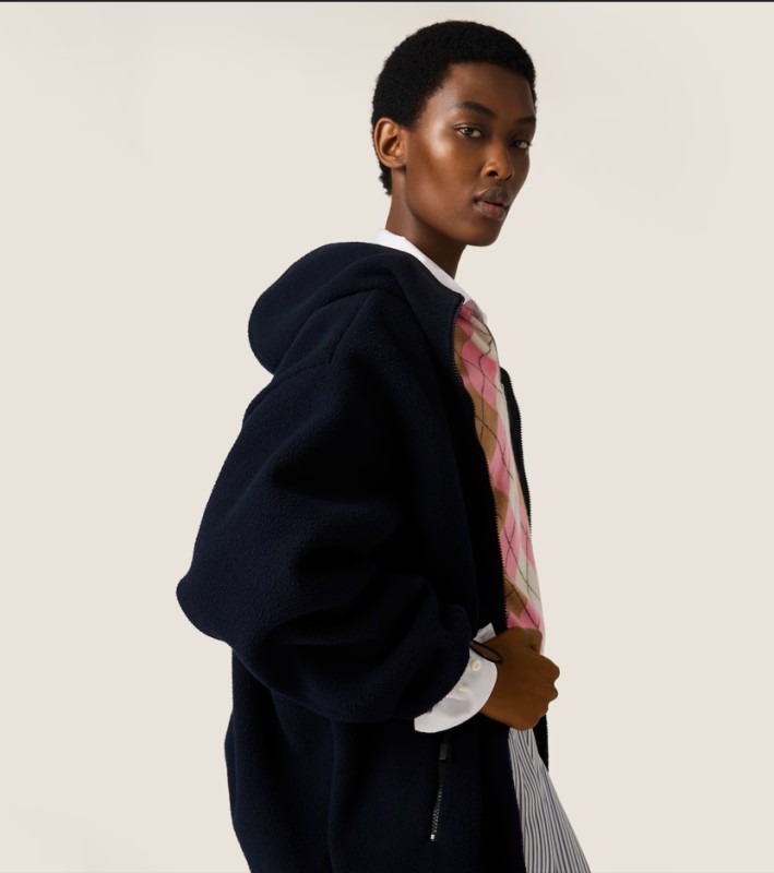 Miu Miu Fleece Zip-Up Hoodie Sweatshirt for Women (Sizes S-XL) 5 a1758947276975 3672