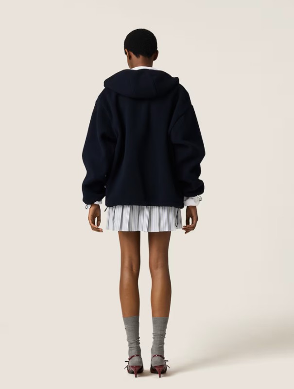 Miu Miu Fleece Zip-Up Hoodie Sweatshirt for Women (Sizes S-XL) 3 a1758947276979 2570