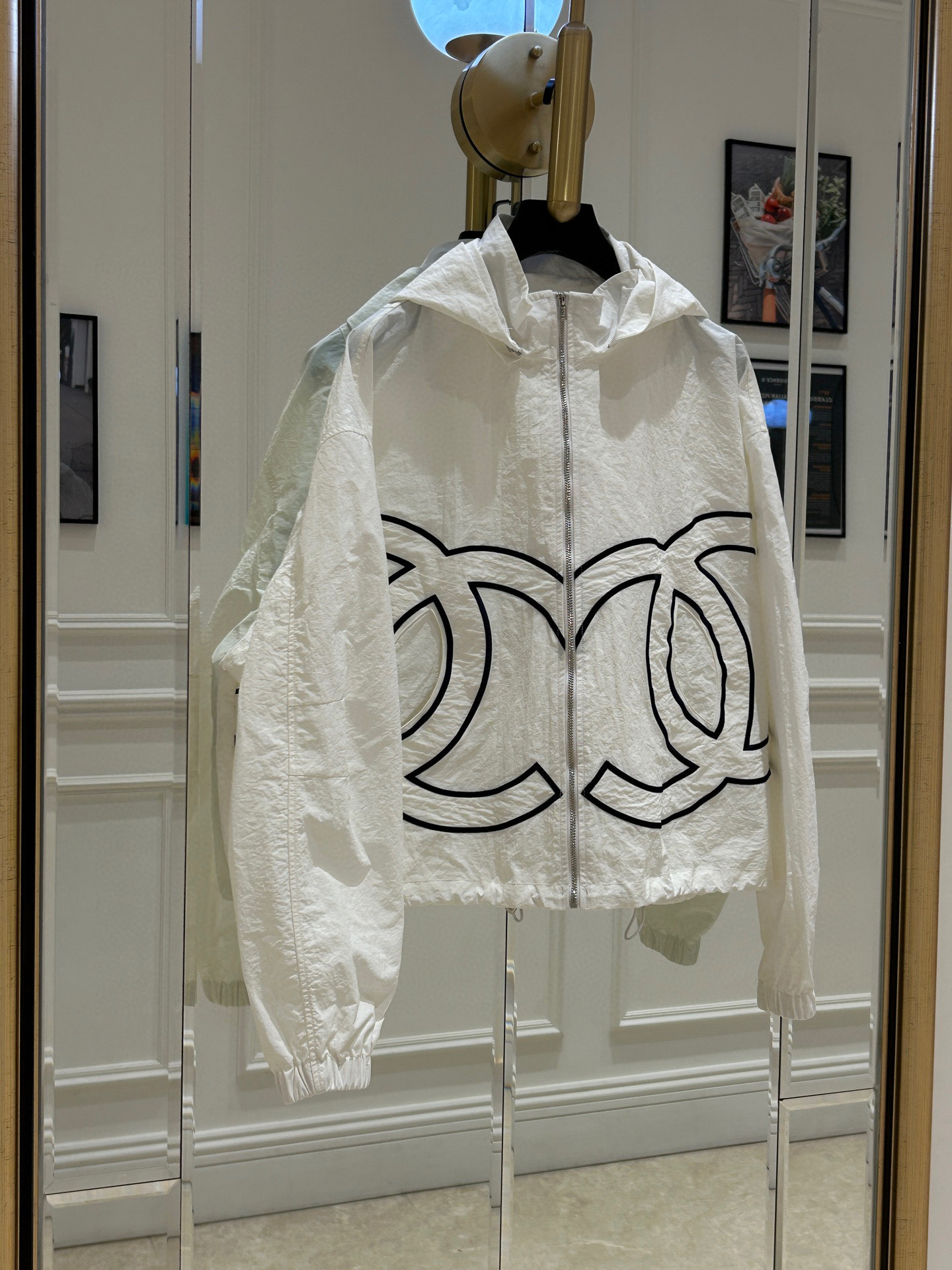 Unique Scavenging Dress with Customized Fabric and Clean Cut Design
