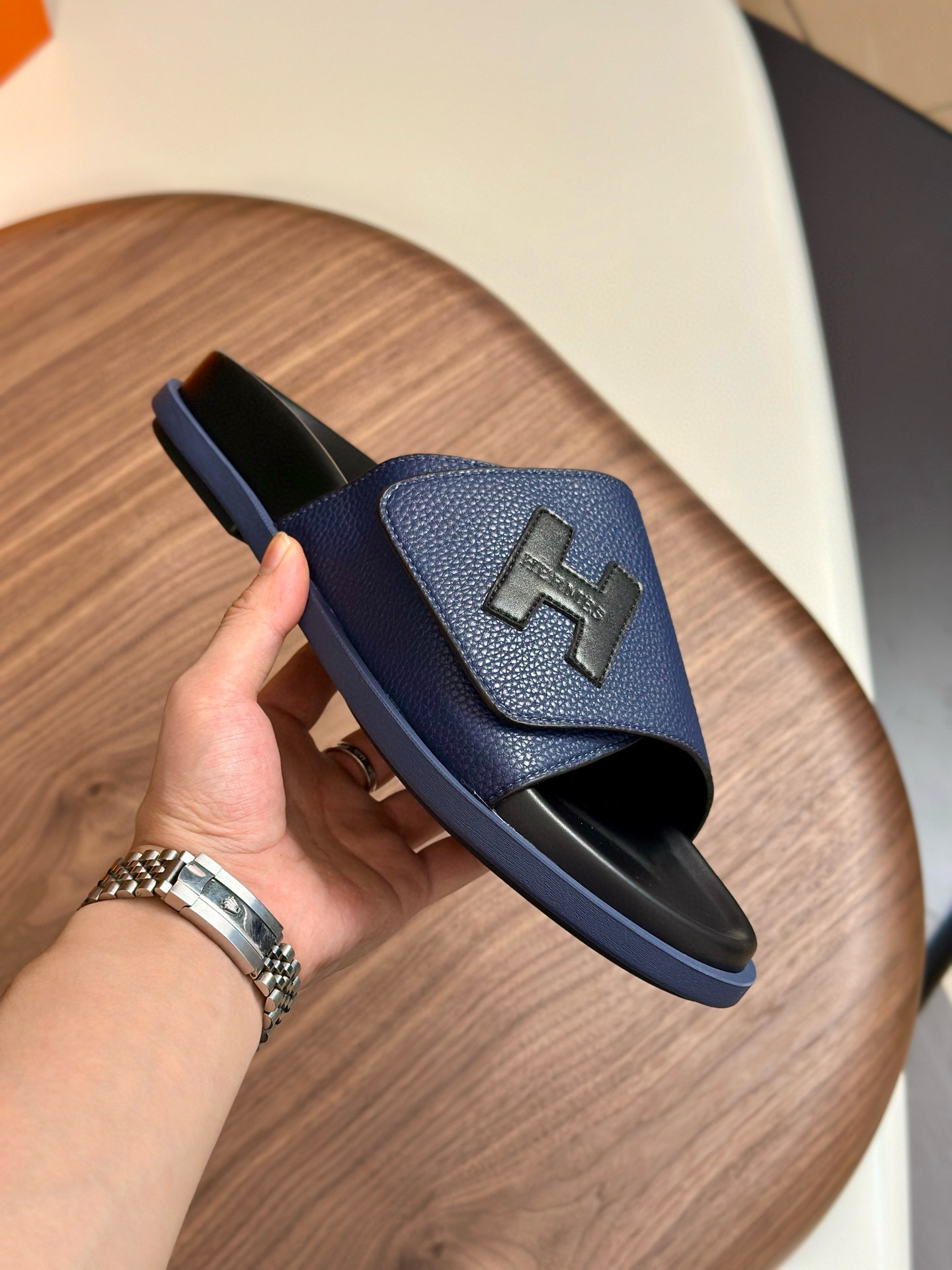 Hermes Leather Sandals for Men and Women,Comfortable and Stylish Slides 5 i1750872728751 8679 0 3