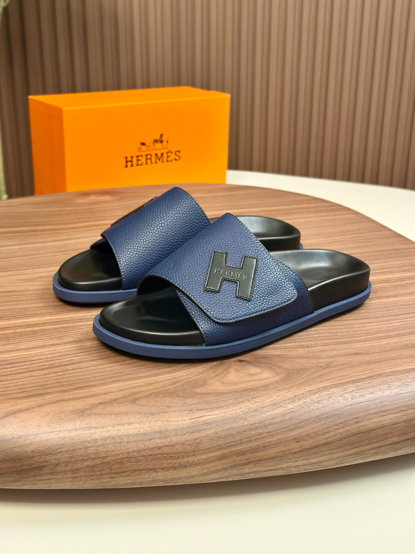 Hermes Leather Sandals for Men and Women,Comfortable and Stylish Slides 6 i1750872729882 5602 0 4