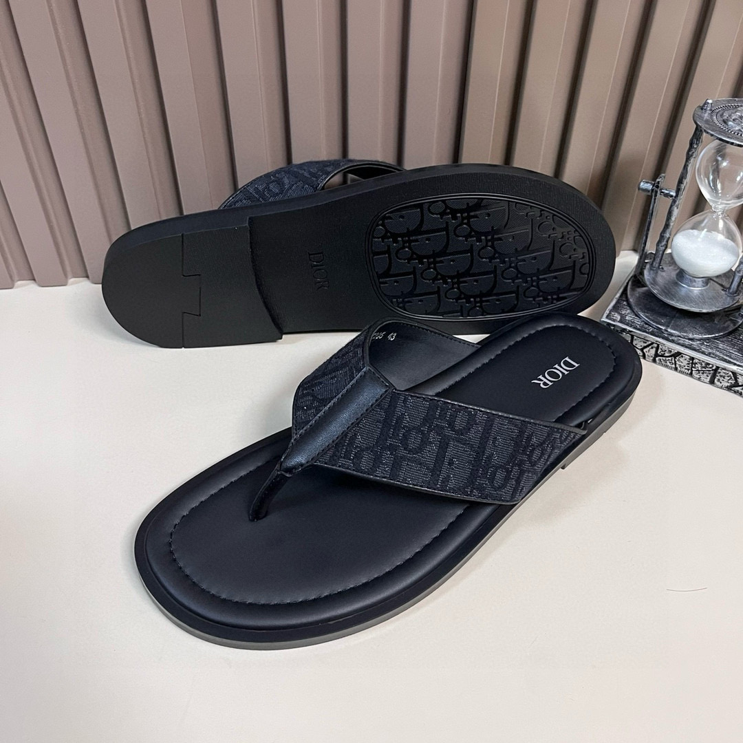 Dior Aqua CD Diamond Canvas Sandals | Elegant Casual Style, Sizes 38-46 5 i1752174320940 3130 0 3