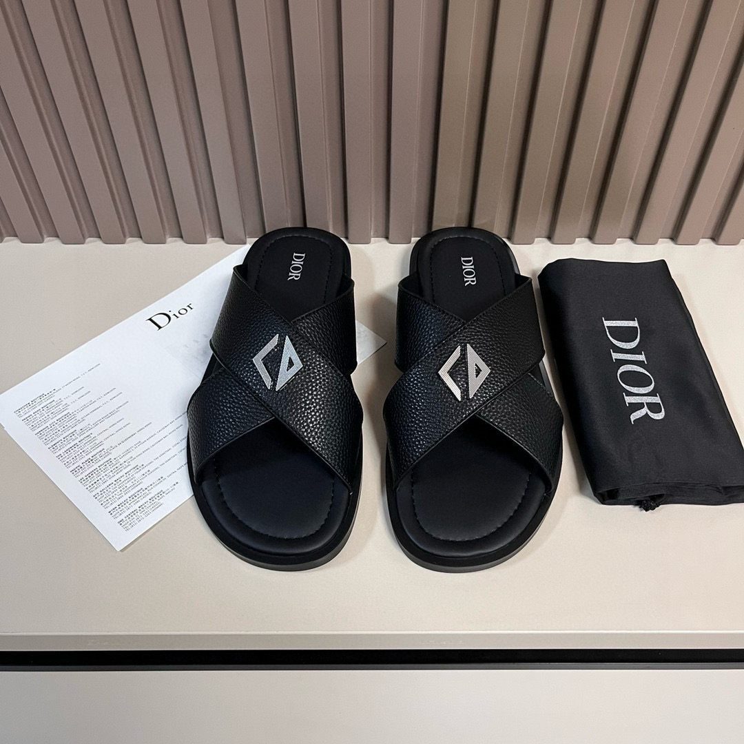 Dior Aqua Sandalen met CD Diamond Motief - Stijlvol en Comfortabel